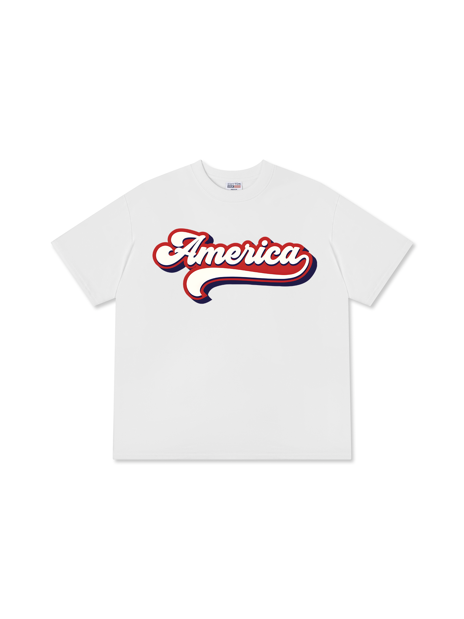 Áo Thun Relaxed Fit USA  Vintage America
