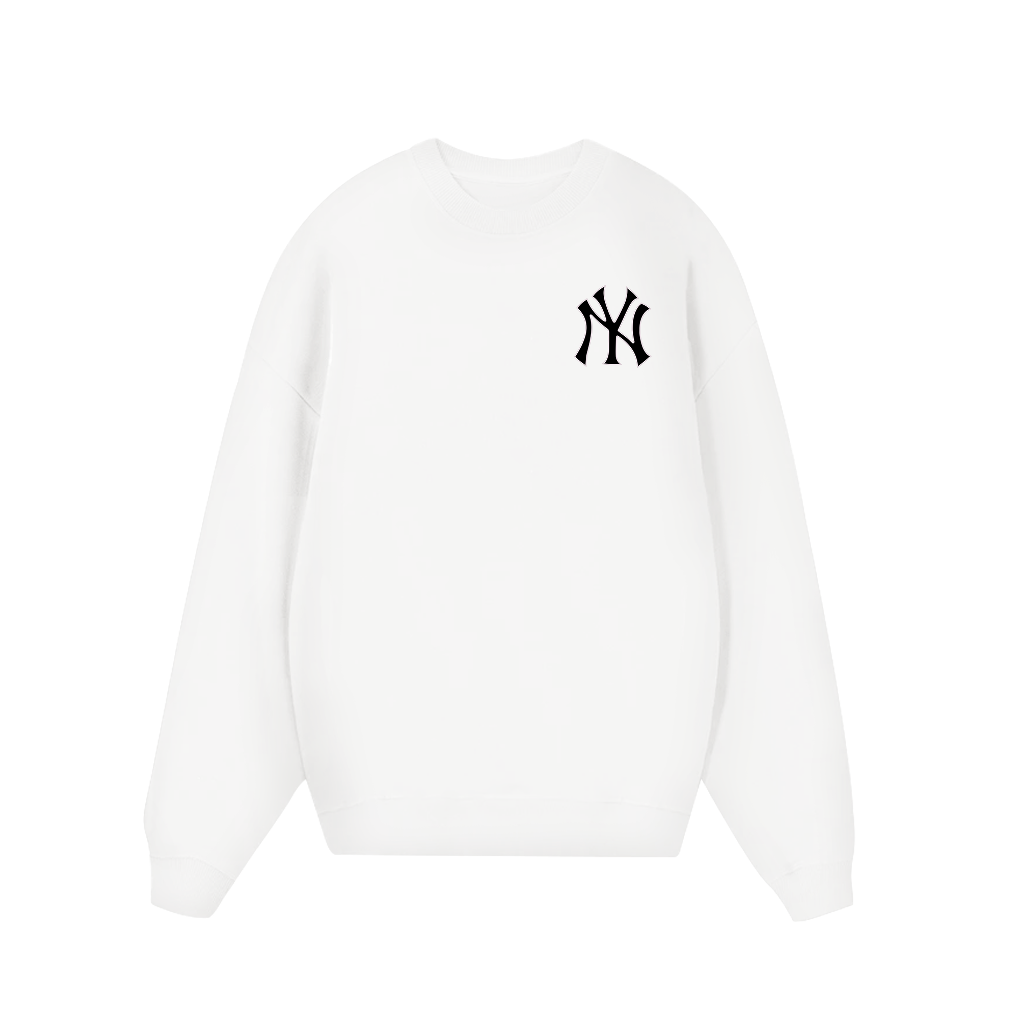 MLB Floral Teddy Bear Bleached Color Sweater