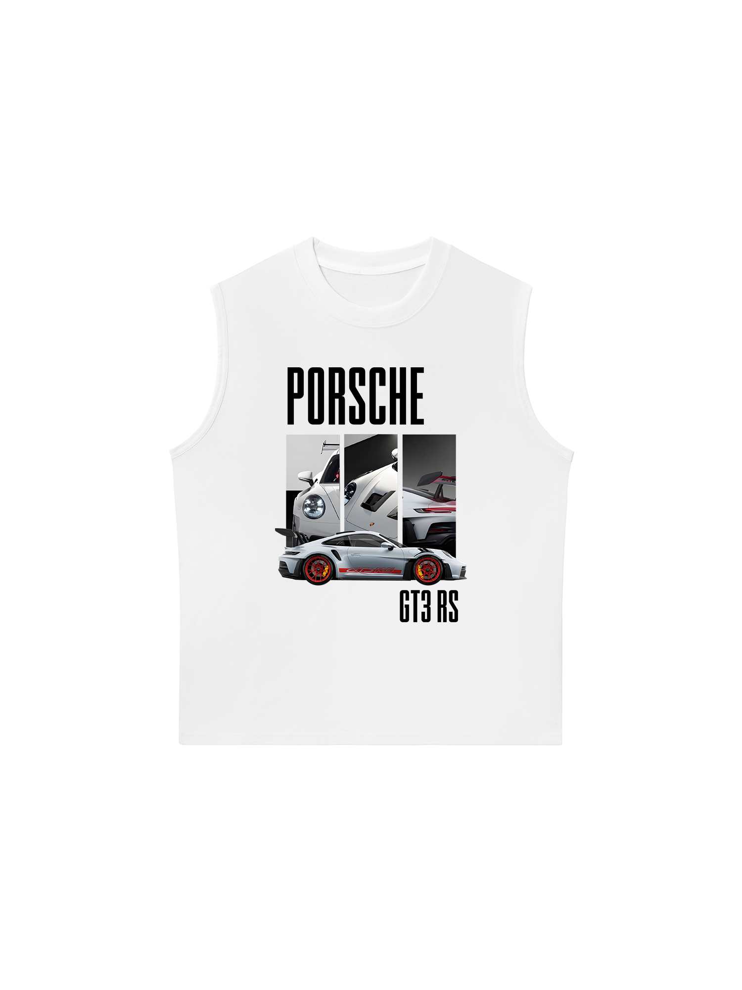 Áo Ba Lỗ Relaxed Fit Porsche Posing GT3 RS