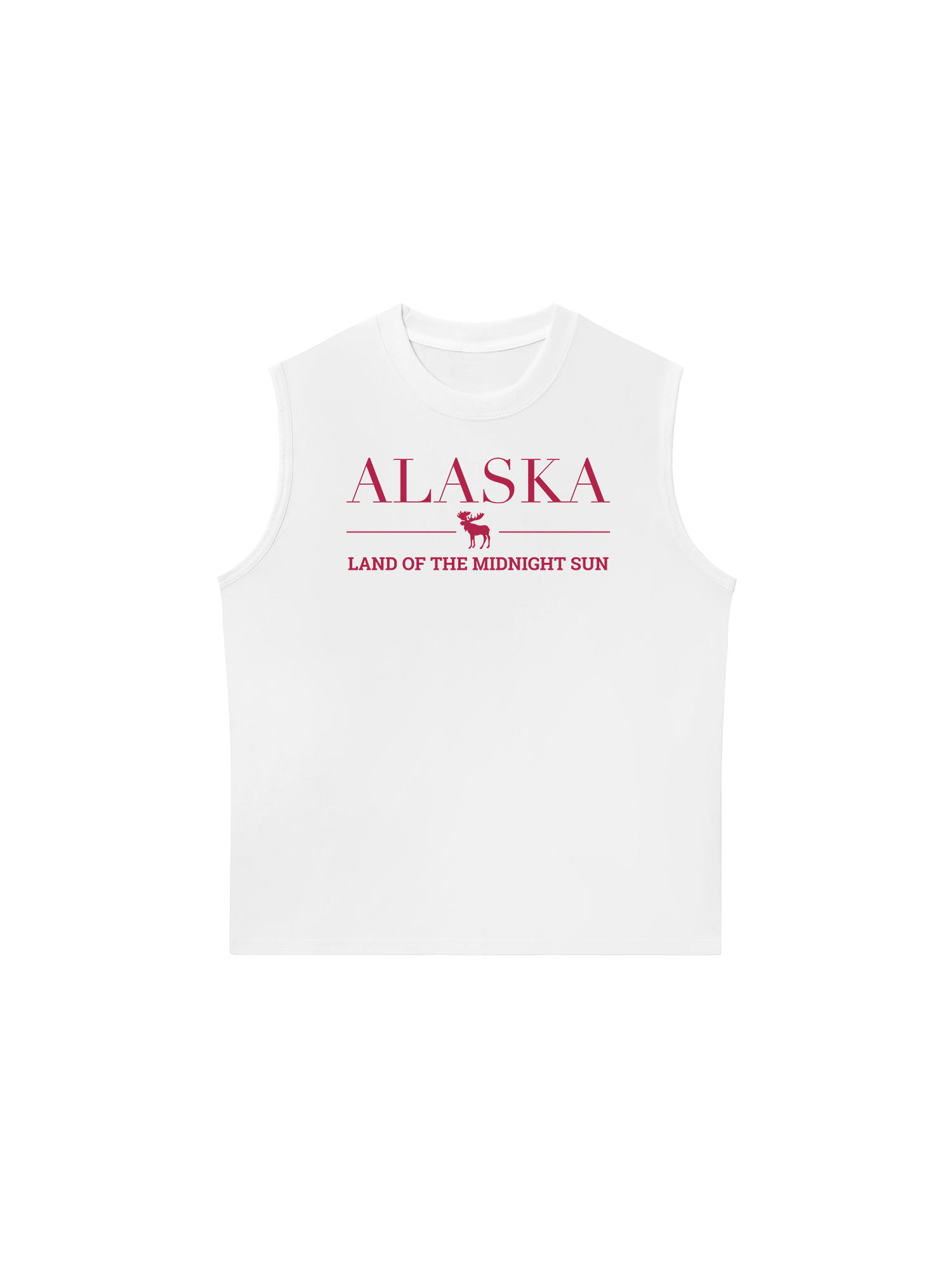 Áo Ba Lỗ Relaxed Fit Alaska Land Of The Midnight Sun