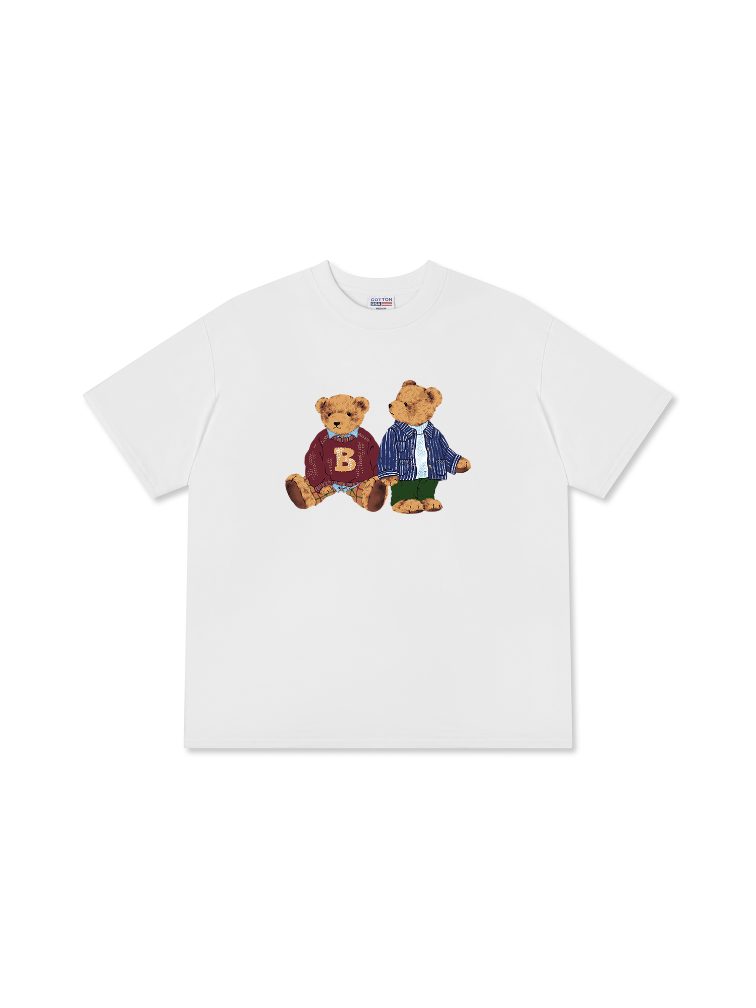 Áo Thun Relaxed Fit Brown Bear