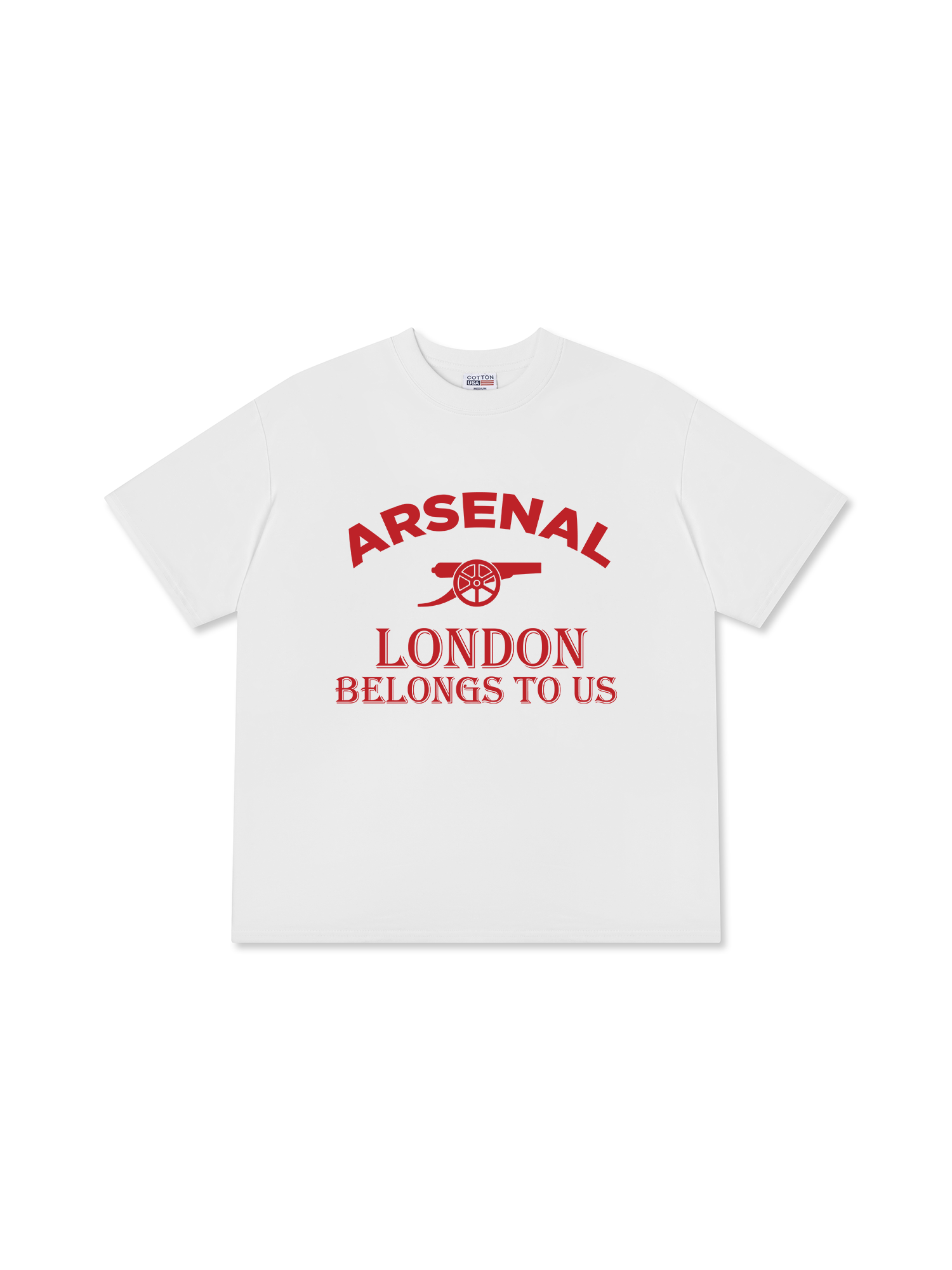Áo Thun Relaxed Fit Soccer Aresenal London Belongs To Us