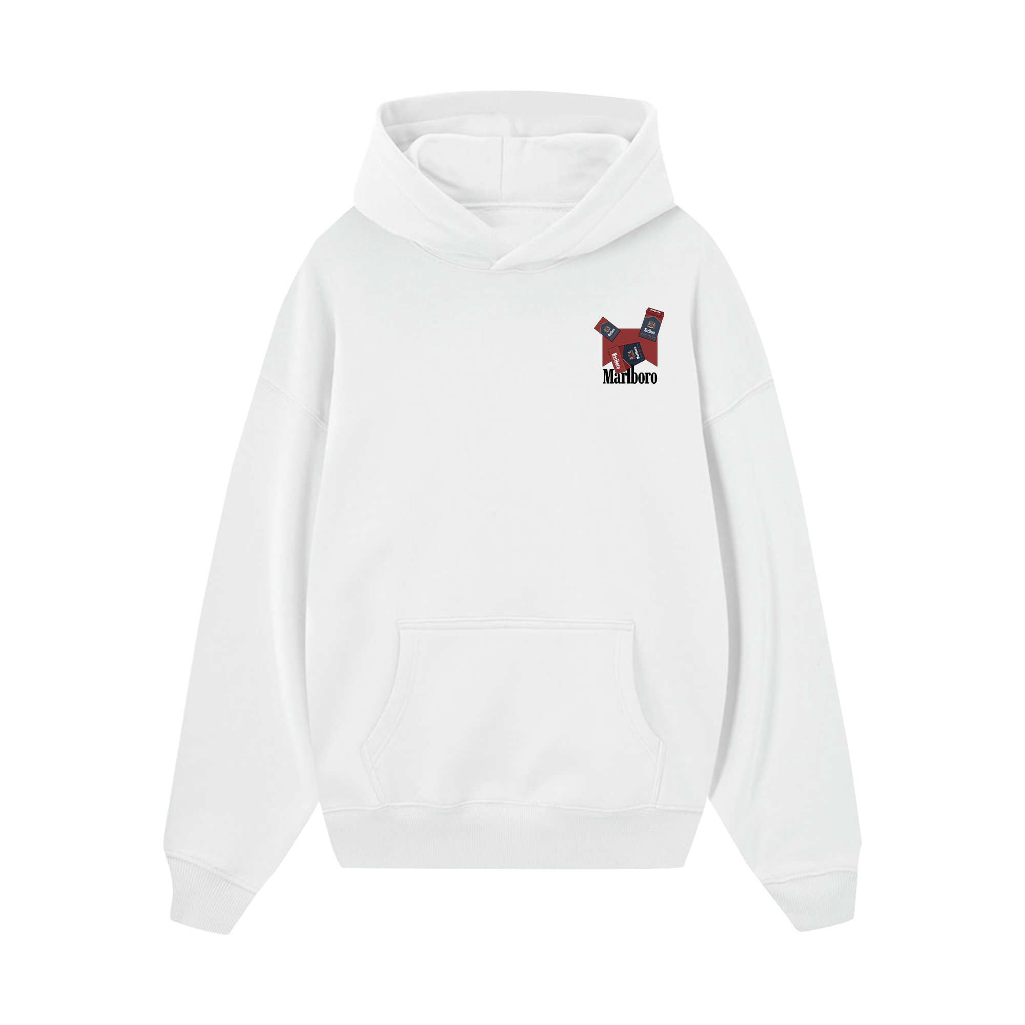 Marlboro Rich Smooth Logo Hoodie