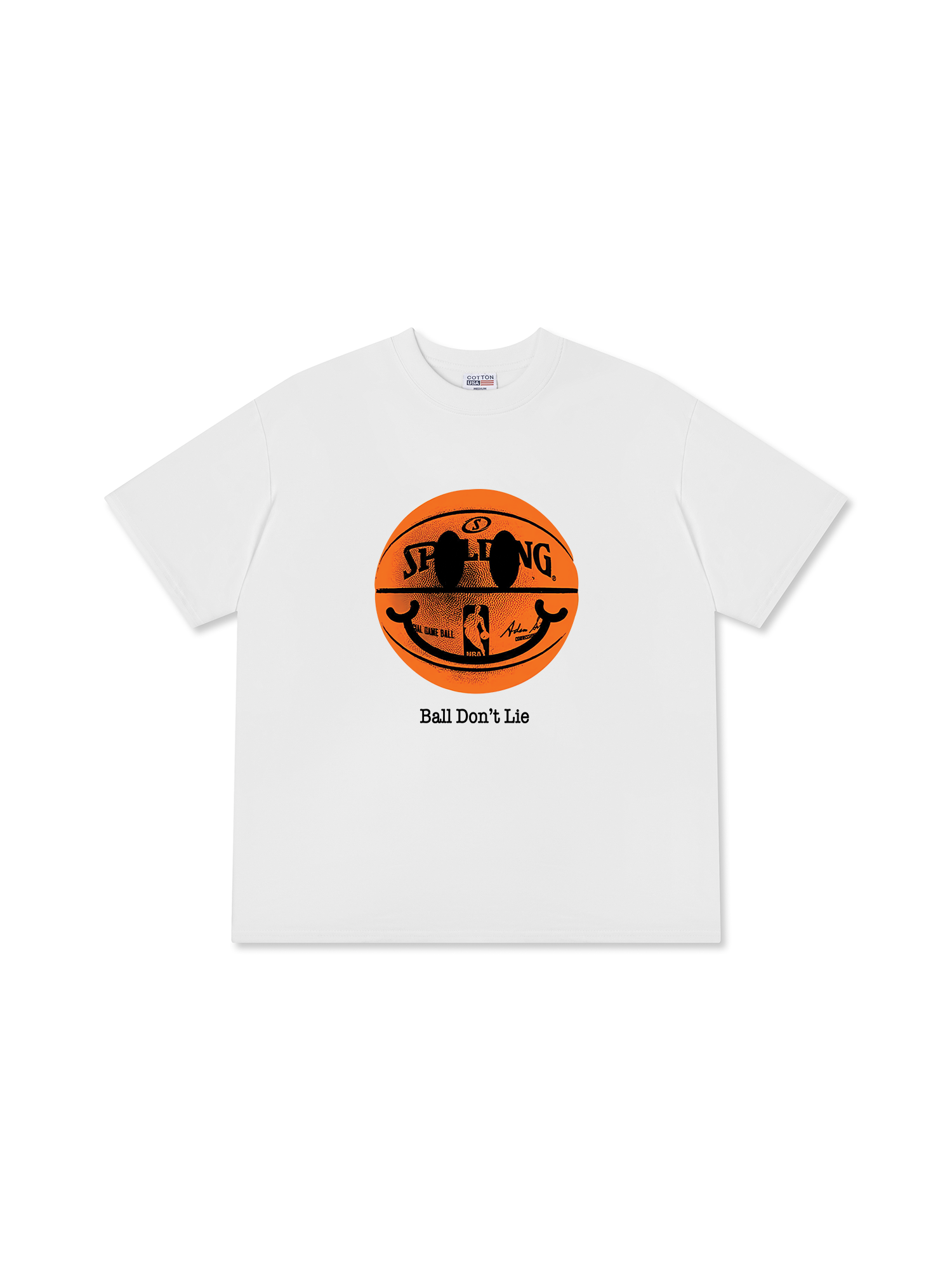 Áo Thun Relaxed Fit  Basketball Smiley Ball