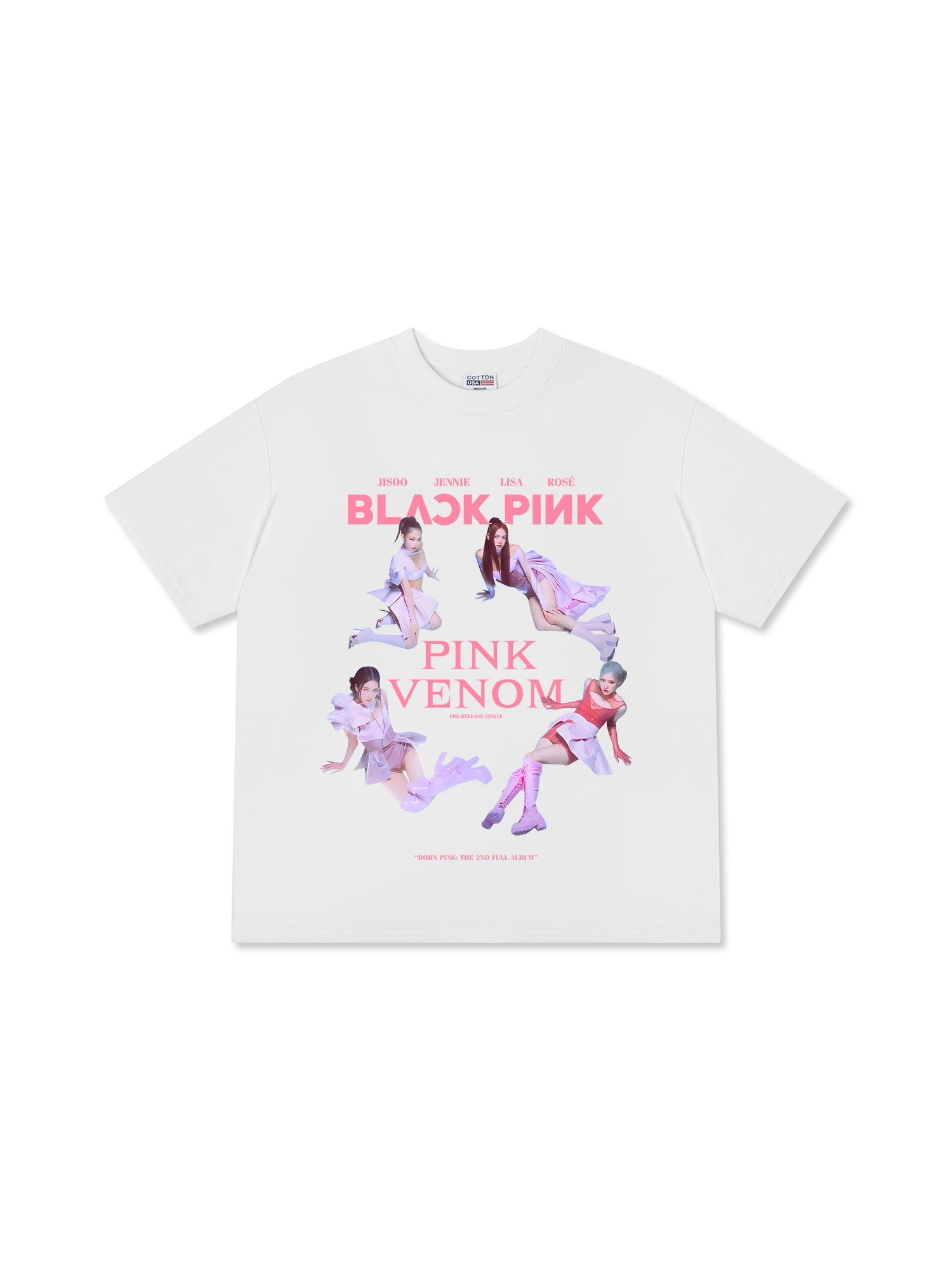 Áo Thun Relaxed Fit Idols Pink Venom