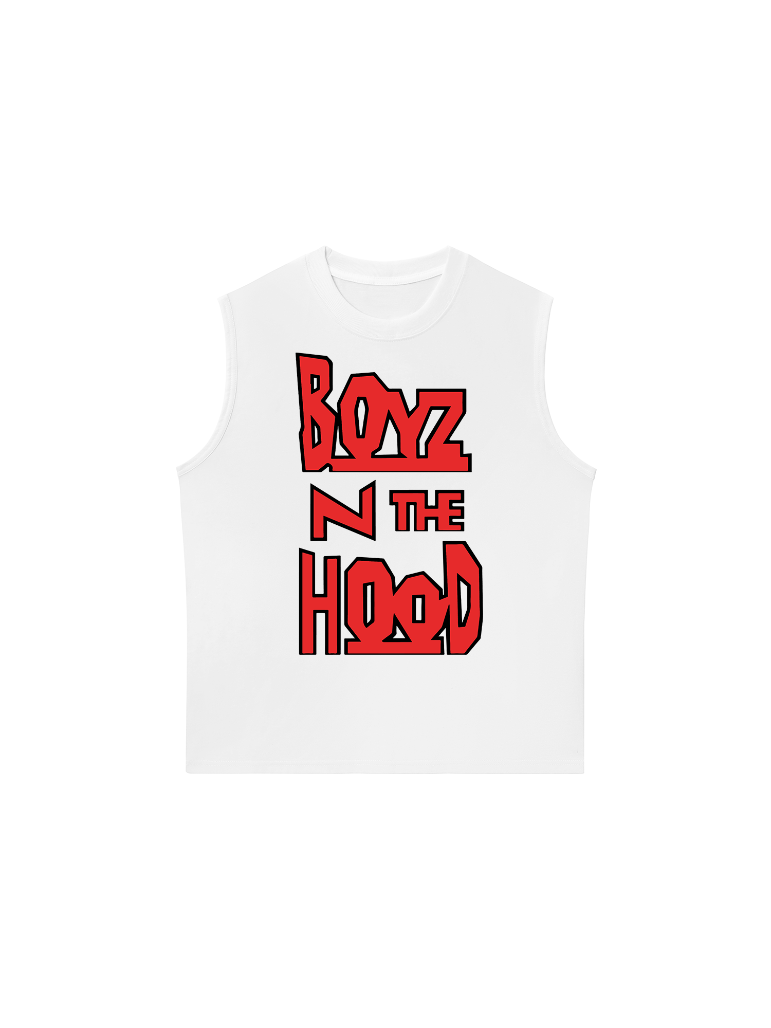 Áo Ba Lỗ Relaxed Fit Rapper Boyz N The Hood