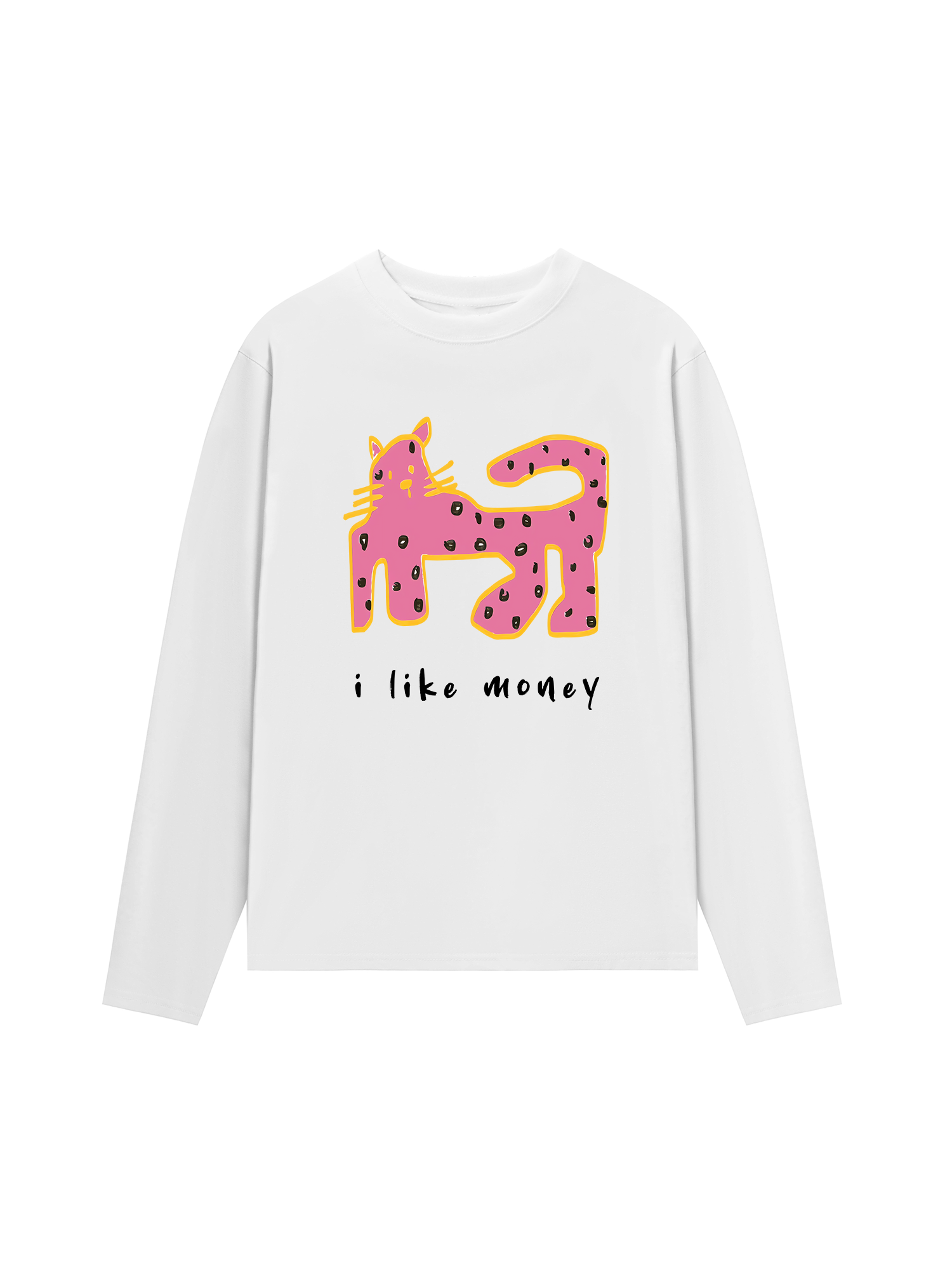 Áo Thun Dài Tay Cozy Day I Like Money