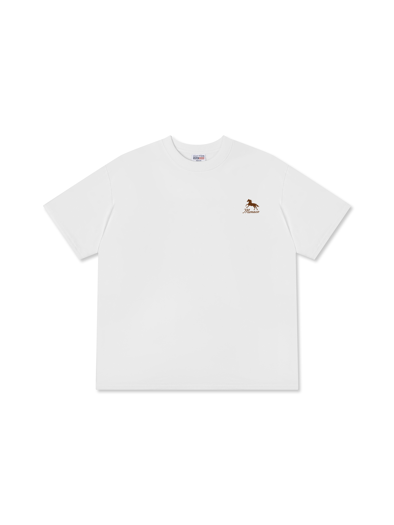 Áo Thun Relaxed Fit Monaco Horse Logo