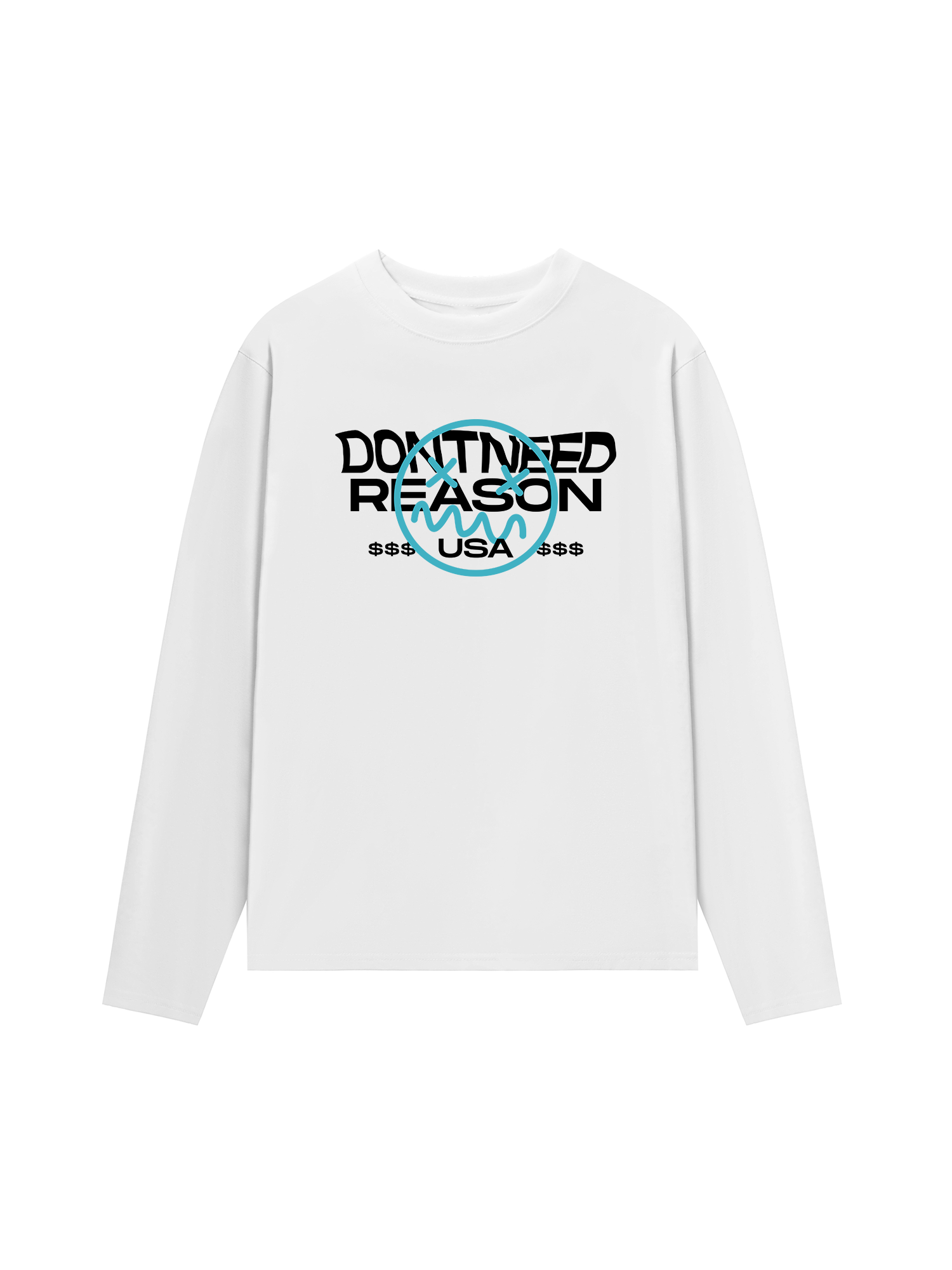 Áo Thun Dài Tay USA Dont Need Reason