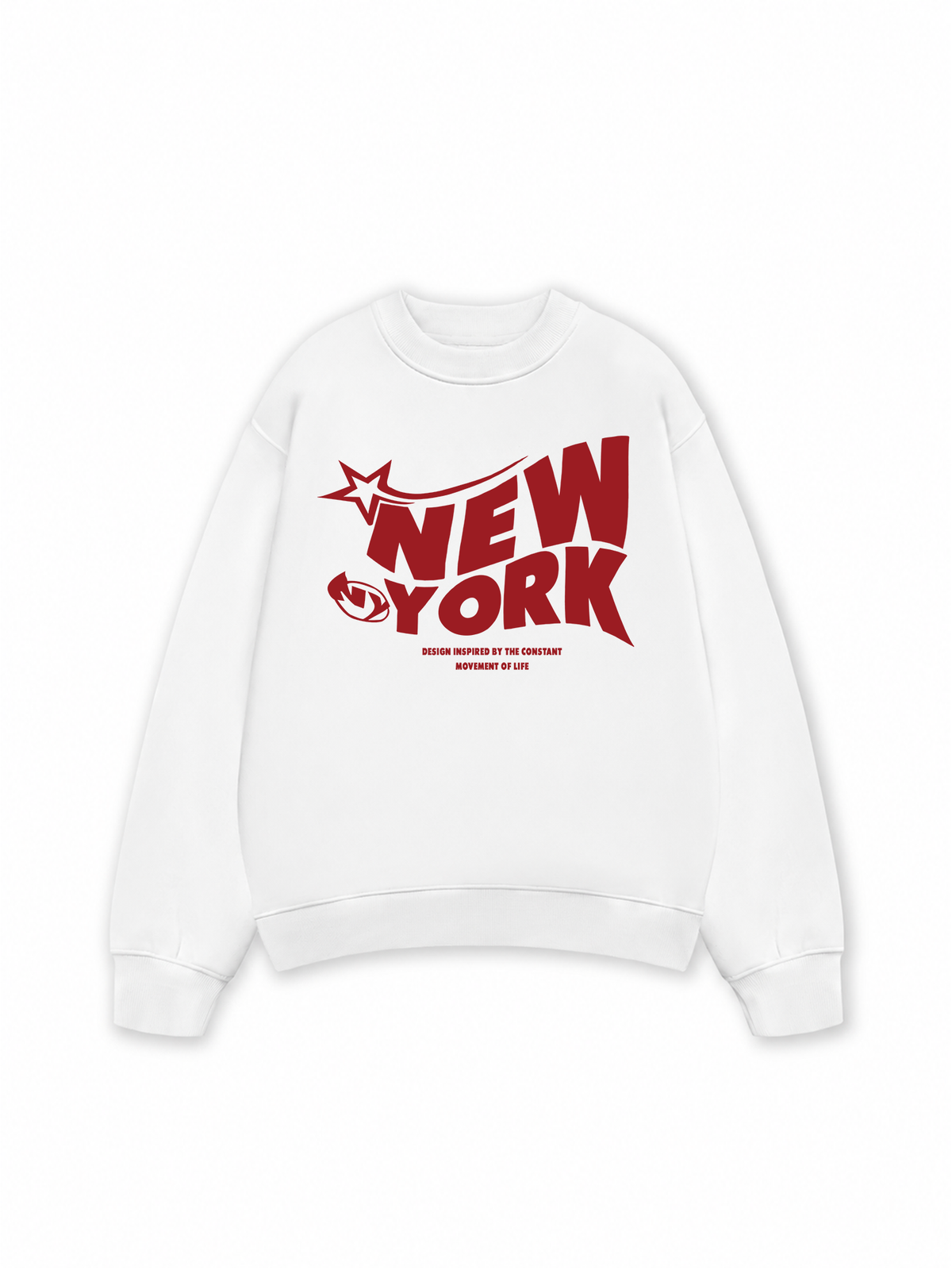 Áo Sweater Nỉ Hai Da City Red Fashion