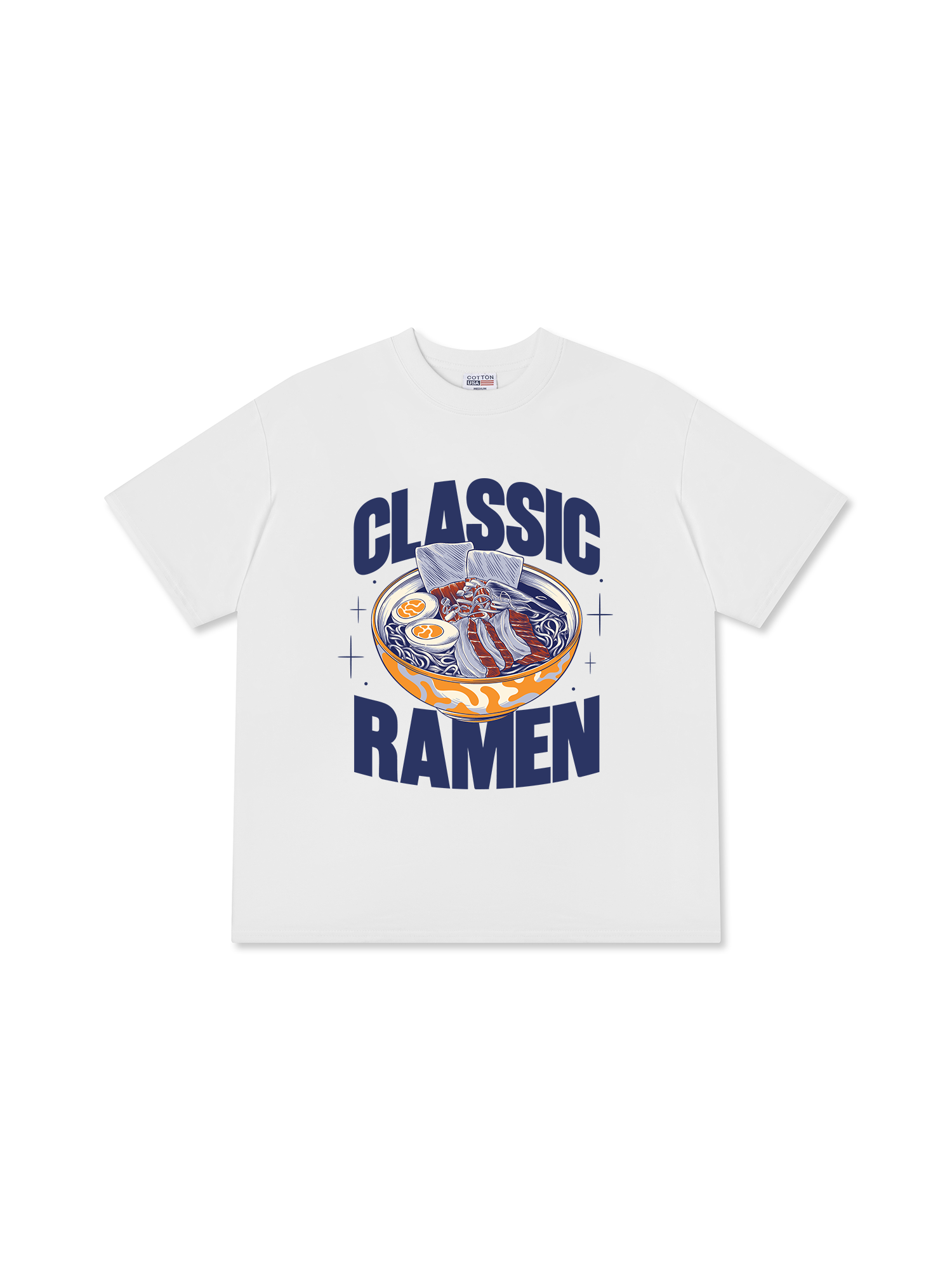 Áo Thun Relaxed Fit Yummy Mood Classic Ramen