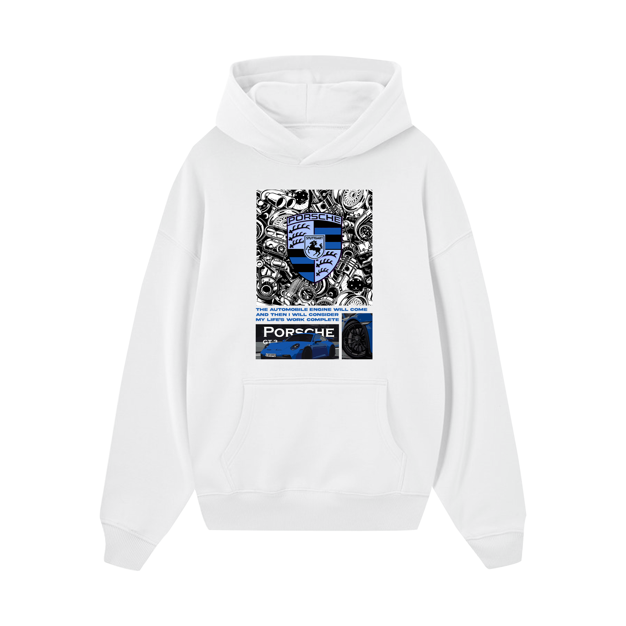 Porsche The Auto Mobile Hoodie