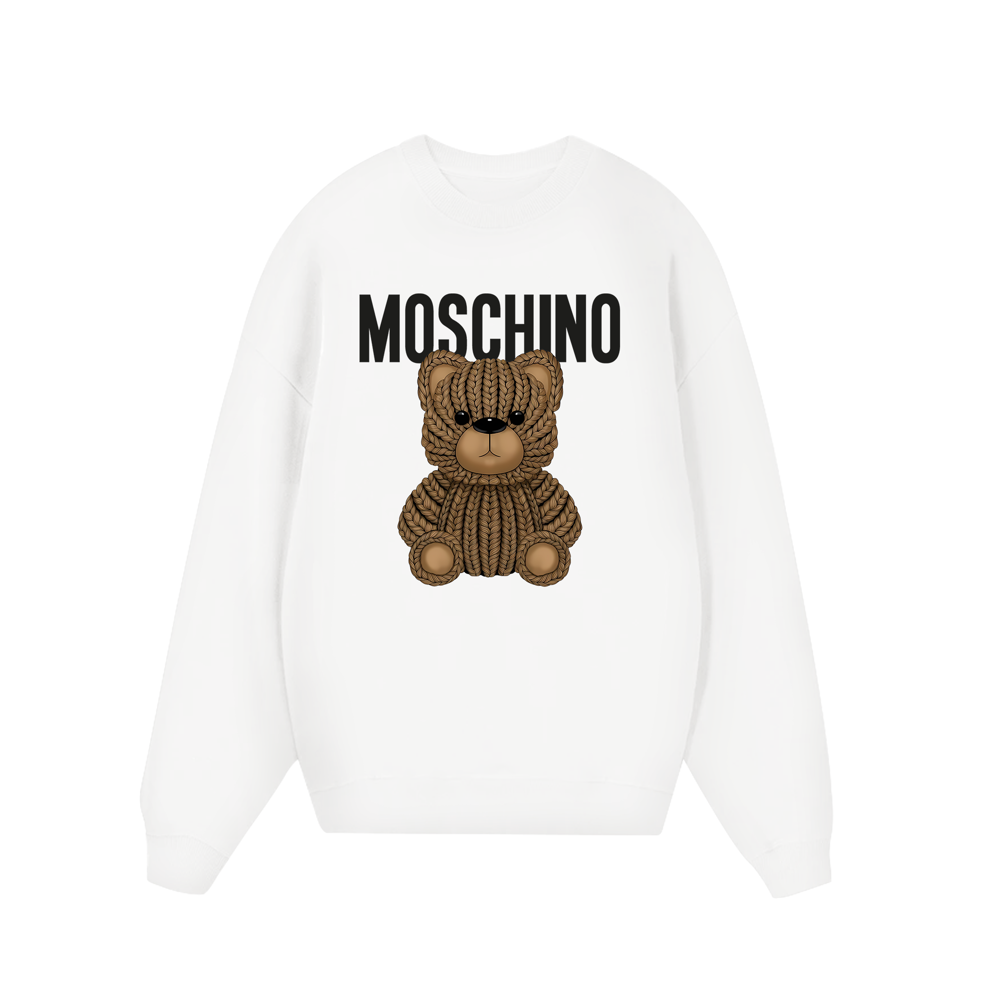 Moschino Brown Bear Sweater