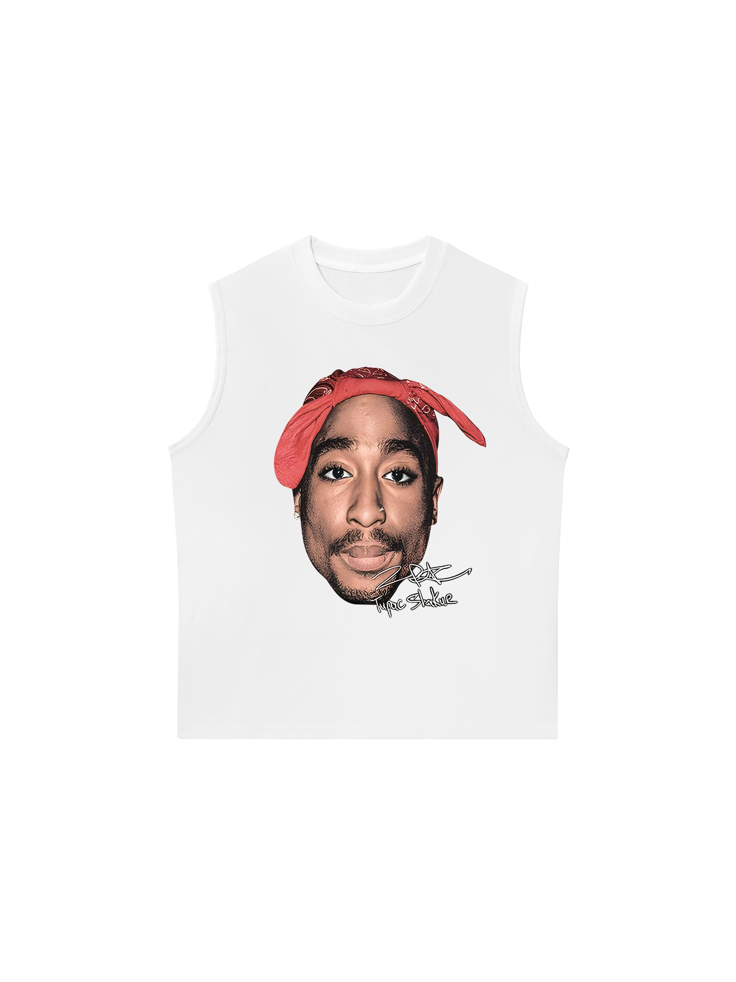 Áo Ba Lỗ Relaxed Fit Rapper 2Pac All Eyes On Me