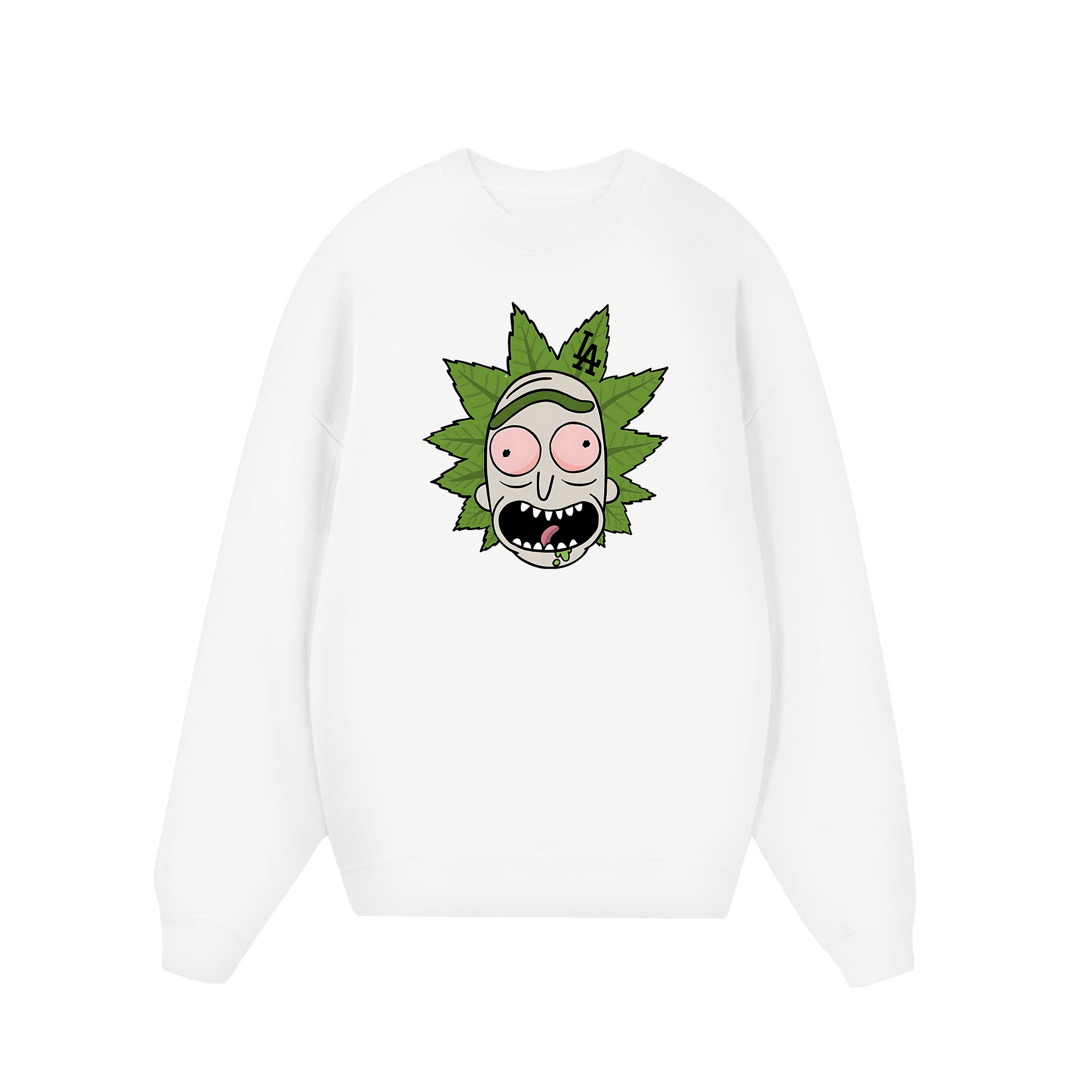 MLB Floral Funny Weed Sweater