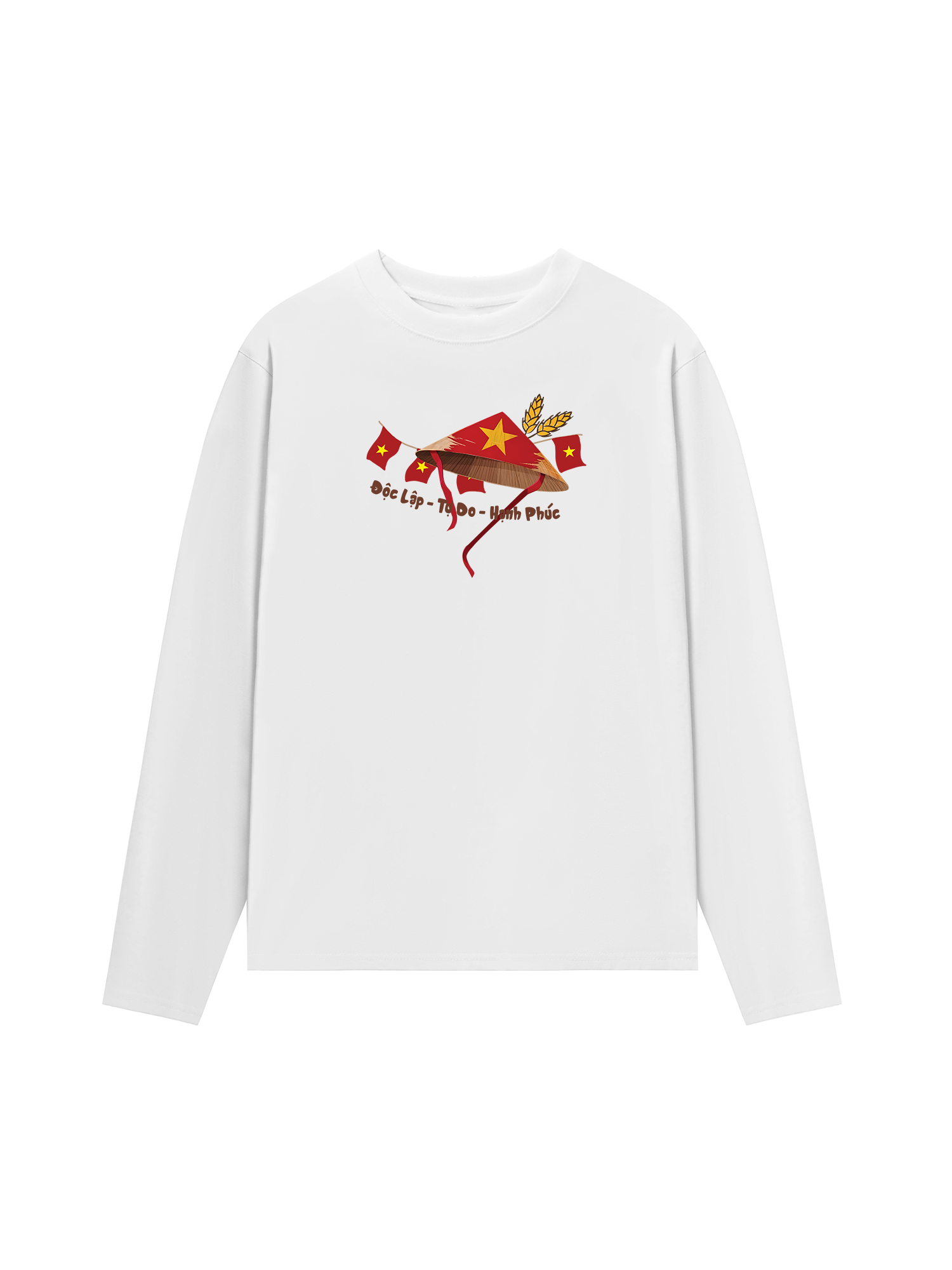 Áo Thun Dài Tay Tuyên Ngôn Độc Lập