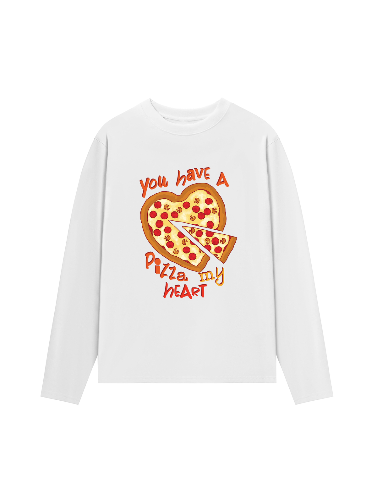 Áo Thun Dài Tay Yumy Mood You Have A Pizza
