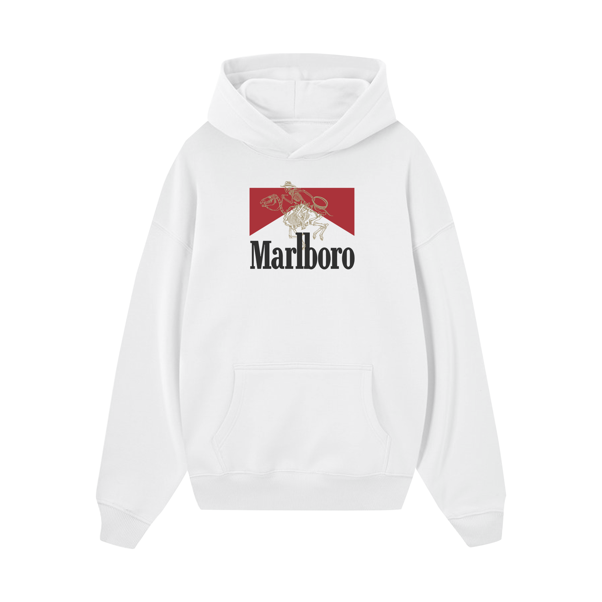 Marlboro Sketeton Killer Hoodie