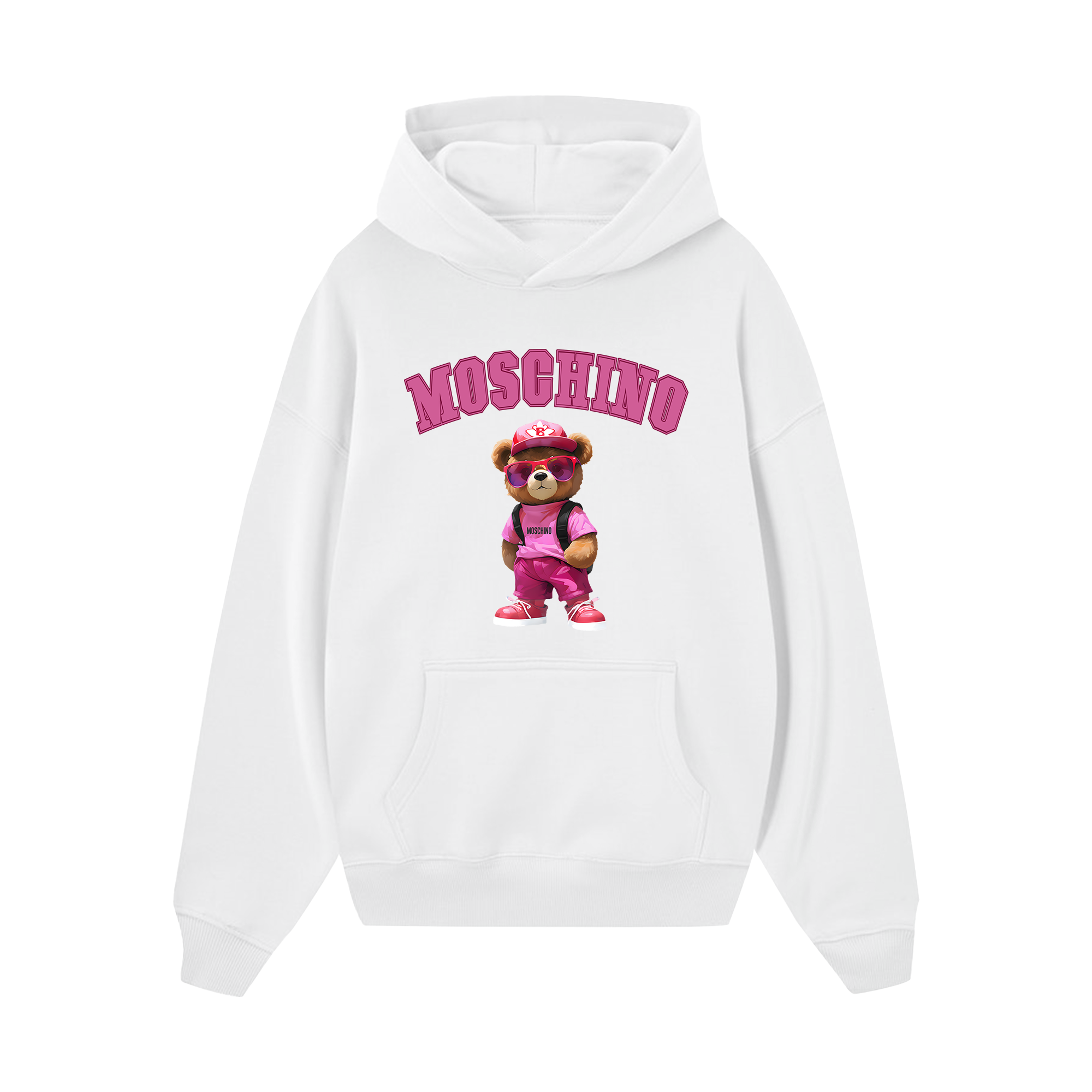 Moschino Pink Girl Hoodie