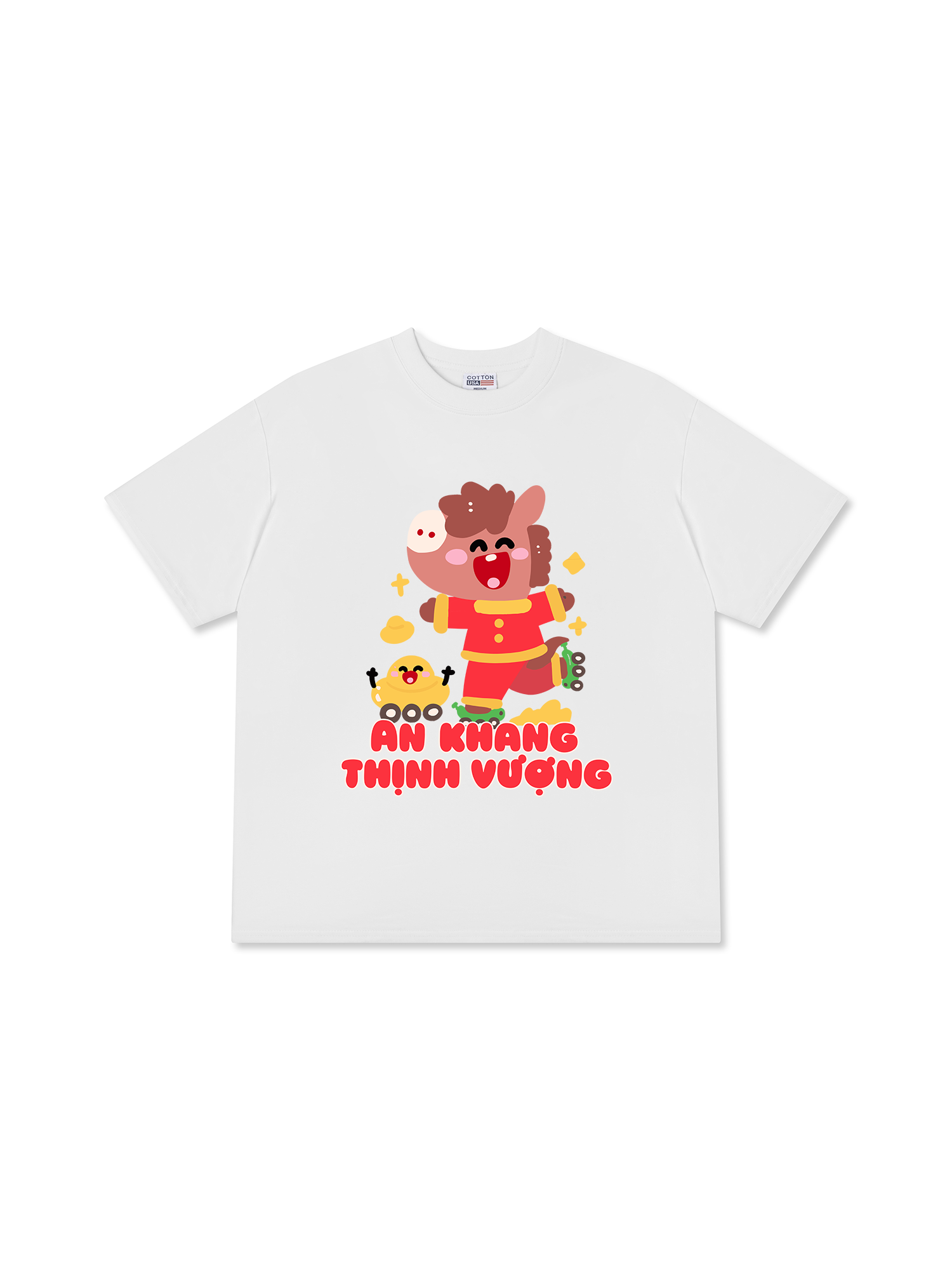 Áo Thun Relaxed Fit An Khang Thịnh Vượng