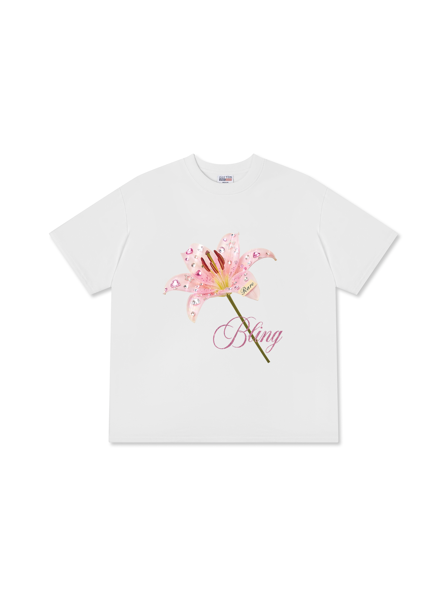 Áo Thun Relaxed Fit Bling Lily