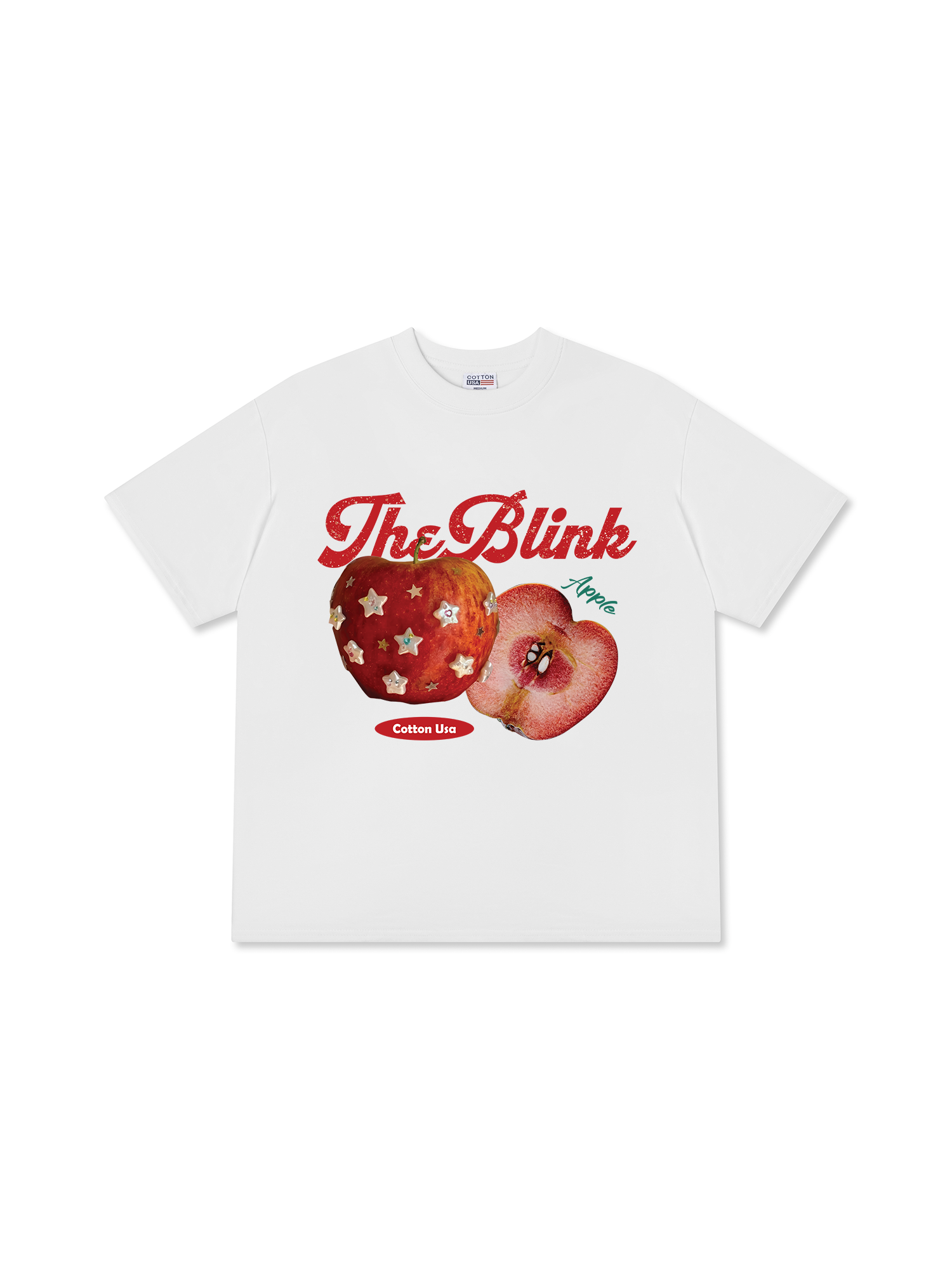 Áo Thun Relaxed Fit Bling The Blink Aplle