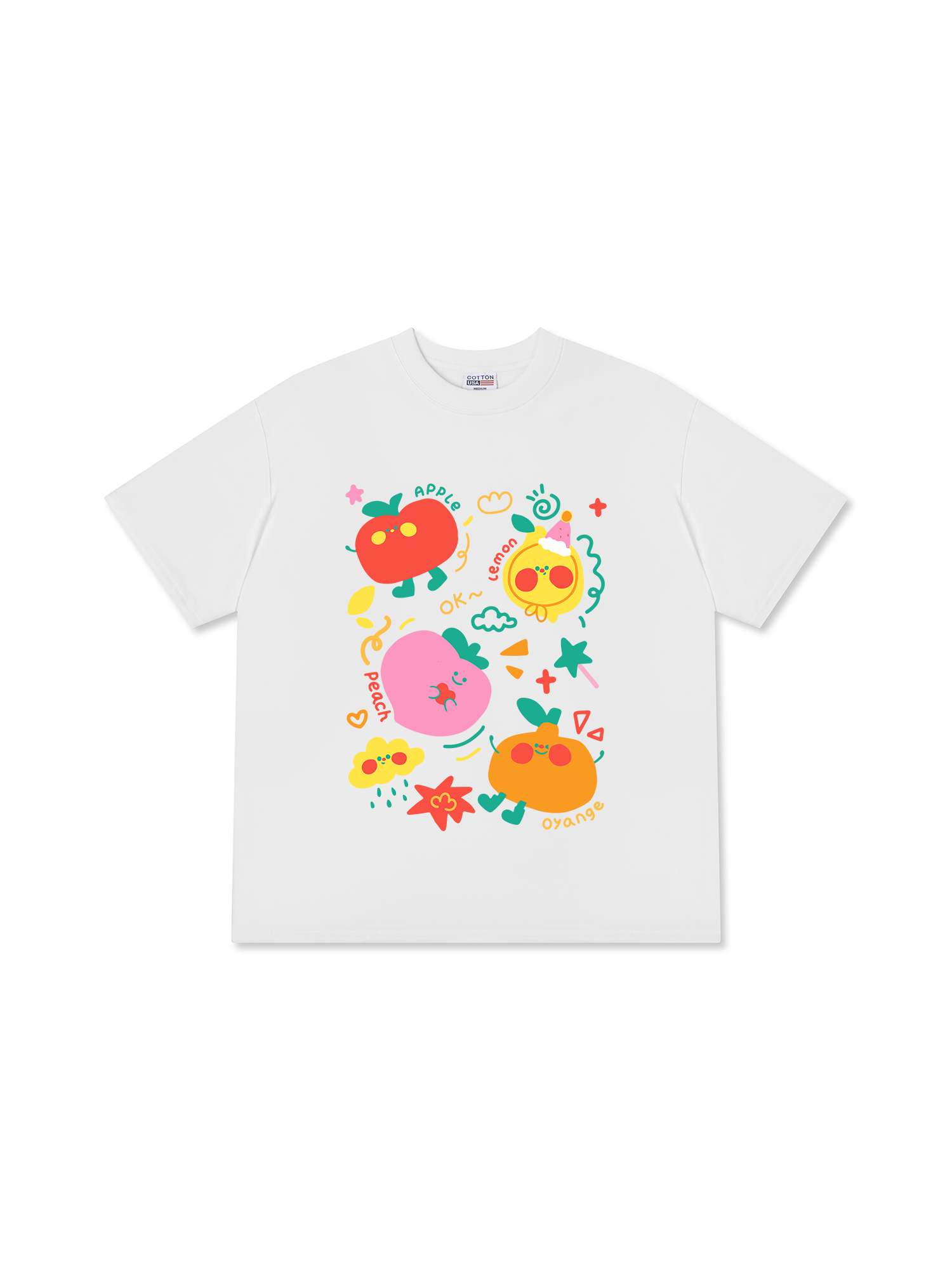 Áo Thun Relaxed Fit Yummy Mood Fruitcute