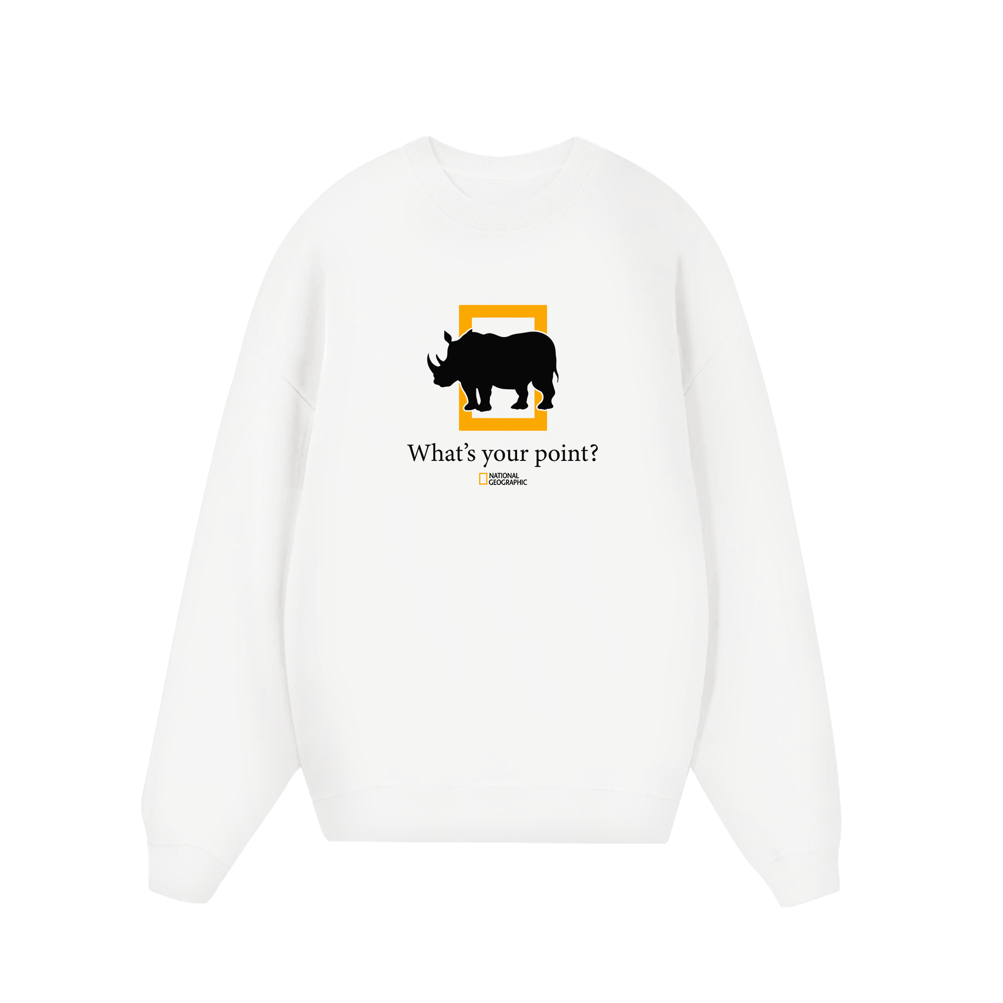 National Geographic What's Your Point Sweater