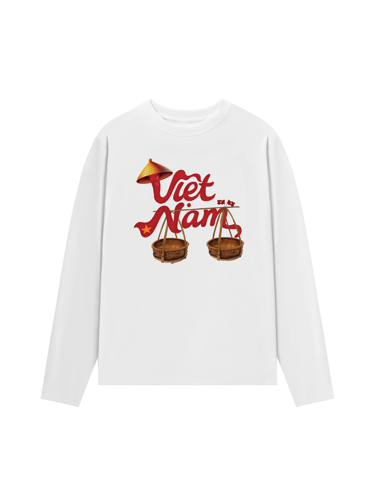 Áo Thun Dài Tay Việt Nam Xưa