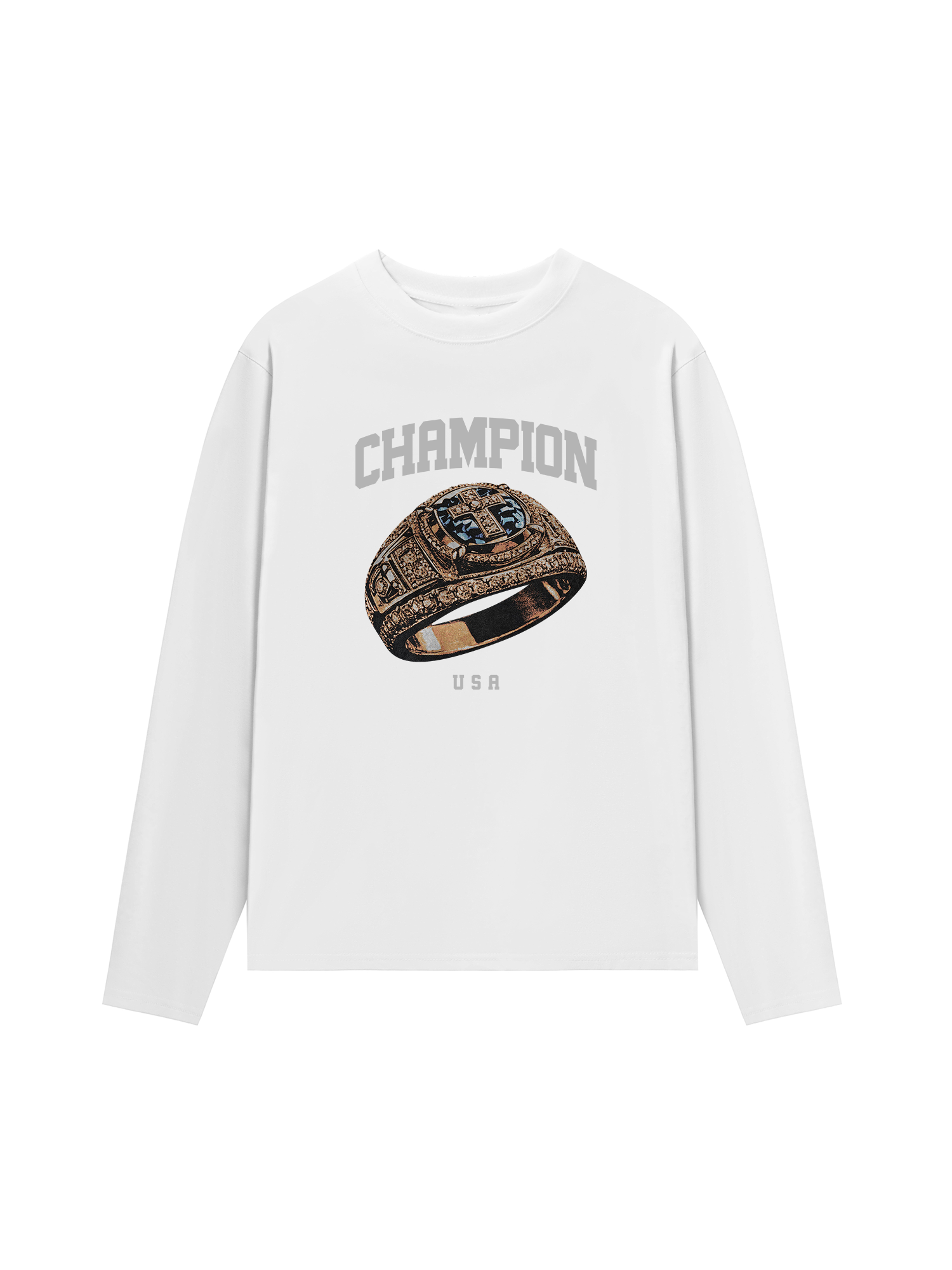 Áo Thun Dài Tay Champions Cross Ring