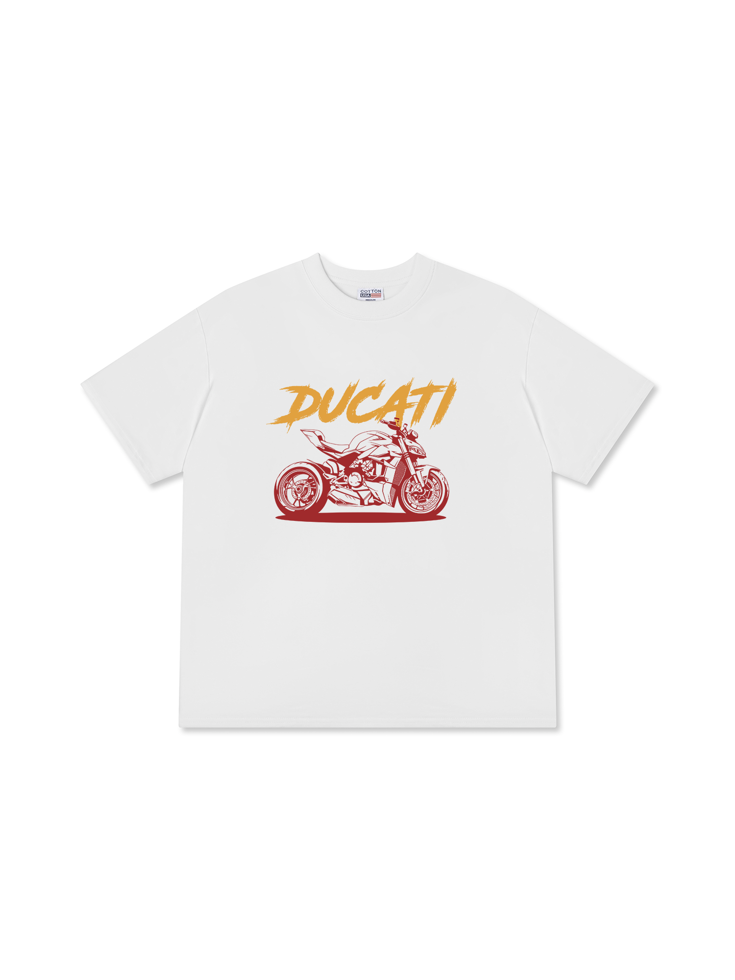 Áo Thun Relaxed Fit Motorbike Ducati Spirit