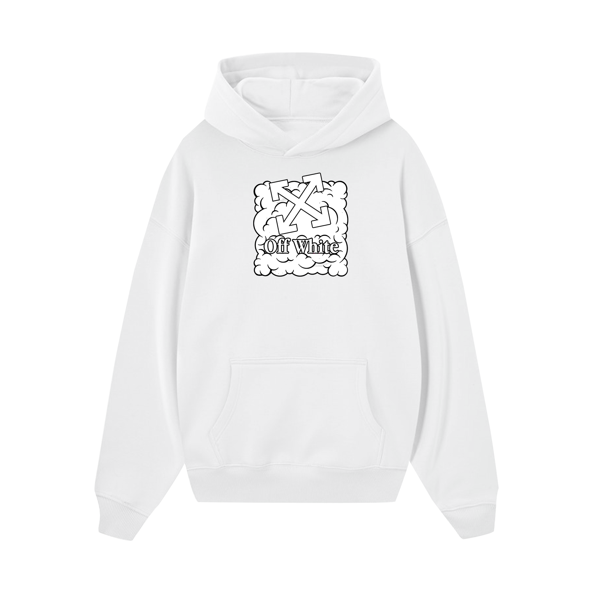 Off White Cloundy Mind Hoodie