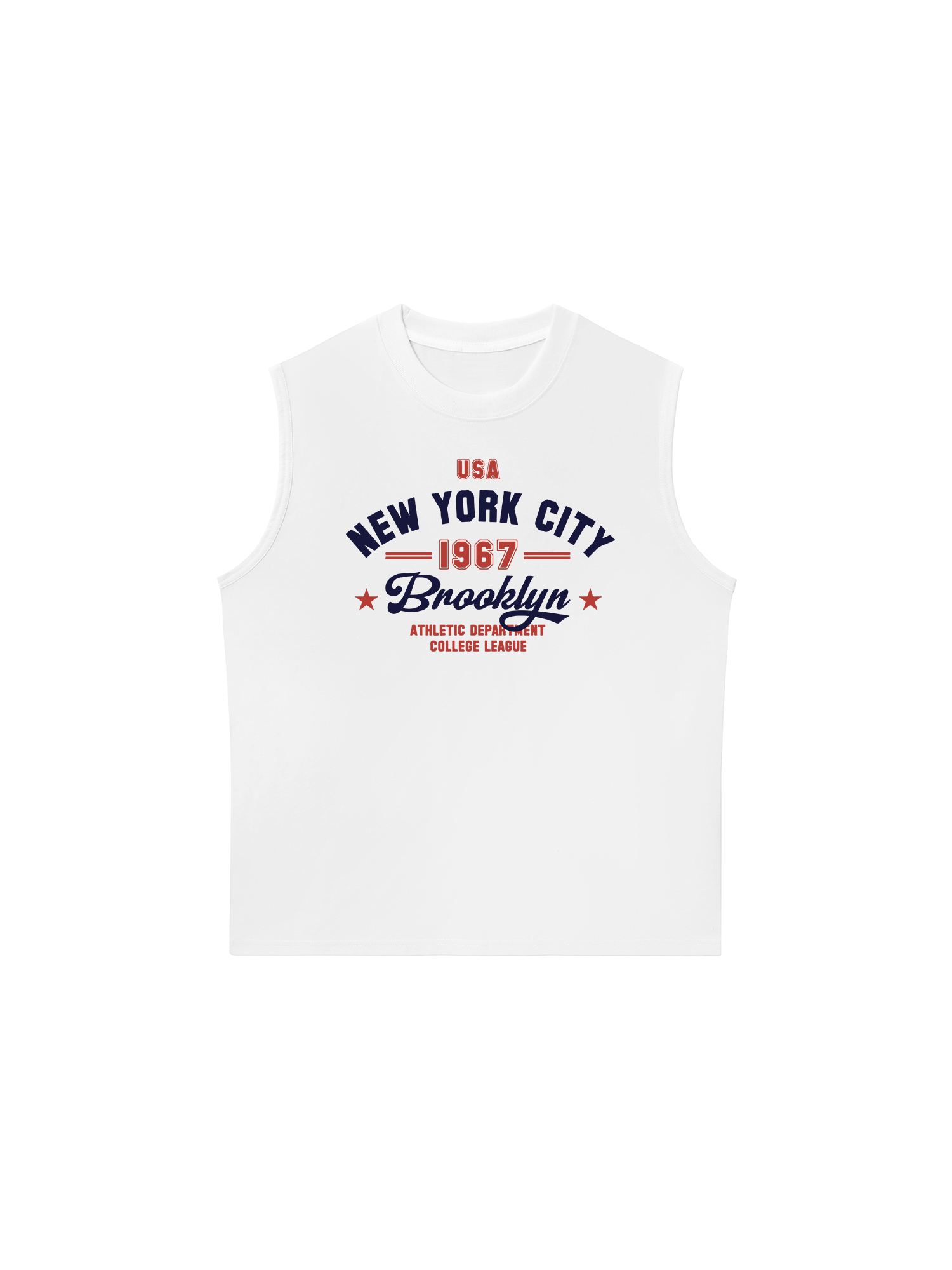 Áo Ba Lỗ Relaxed Fit USA New York City