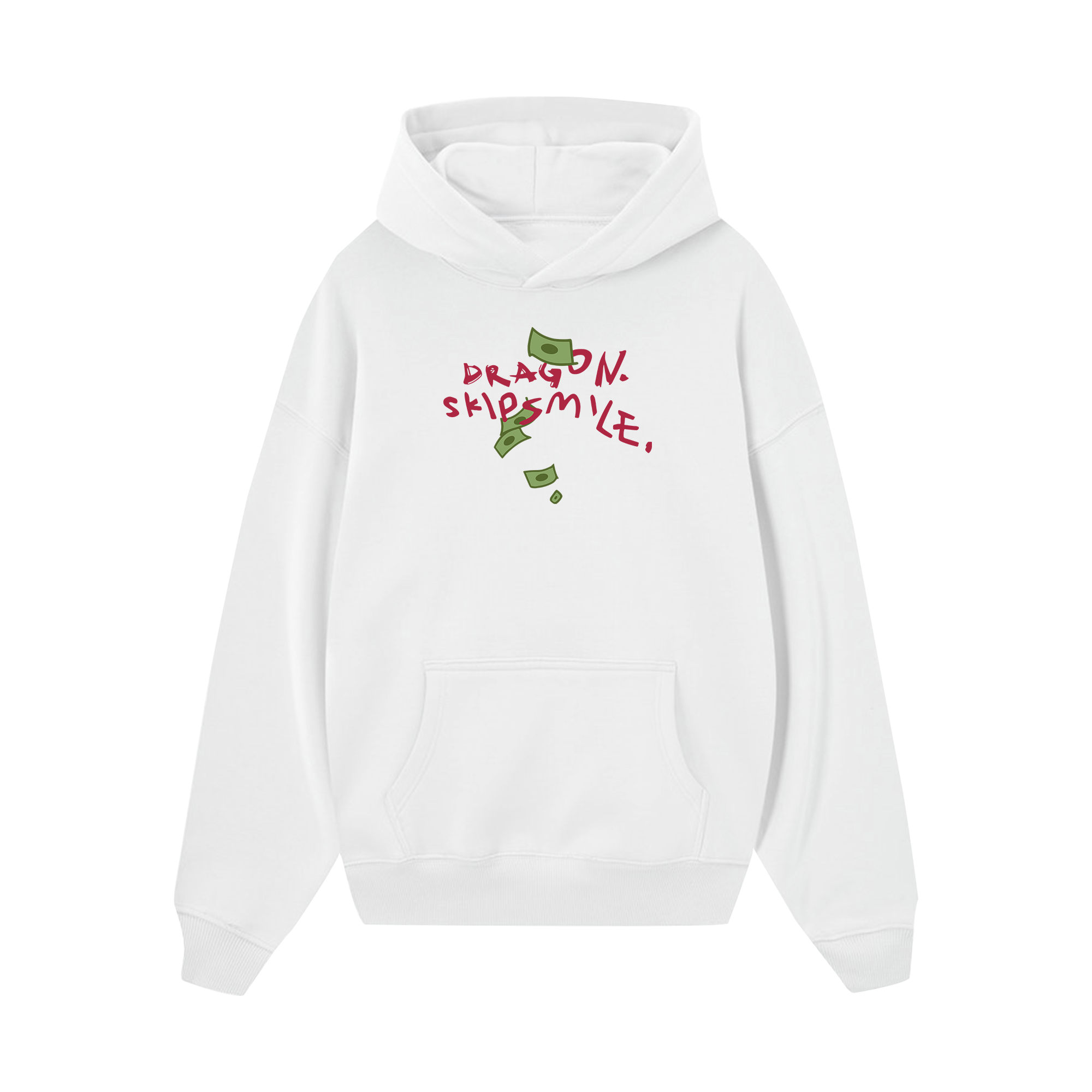 Money Dragon Skip Smile Hoodie