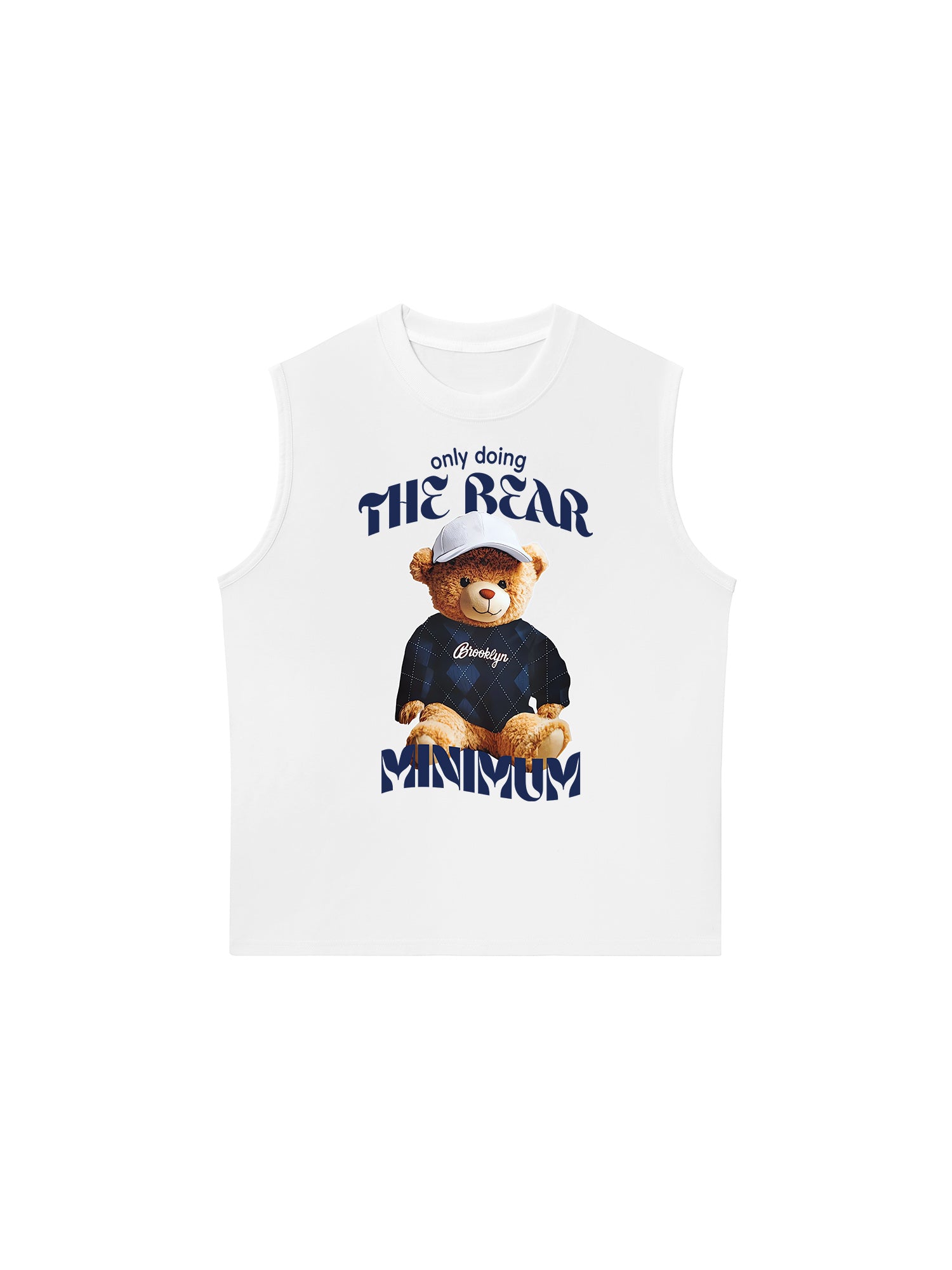 Áo Ba Lỗ Relaxed Fit Only Doing The Bear