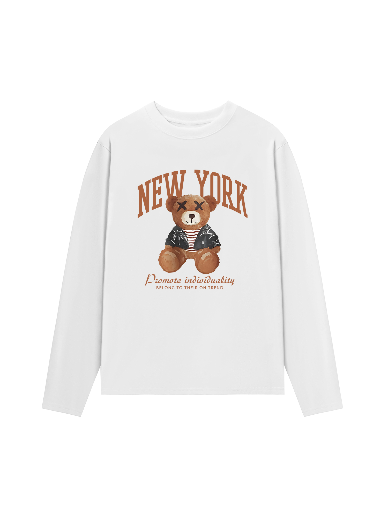 Áo Thun Dài Tay New York Teddy