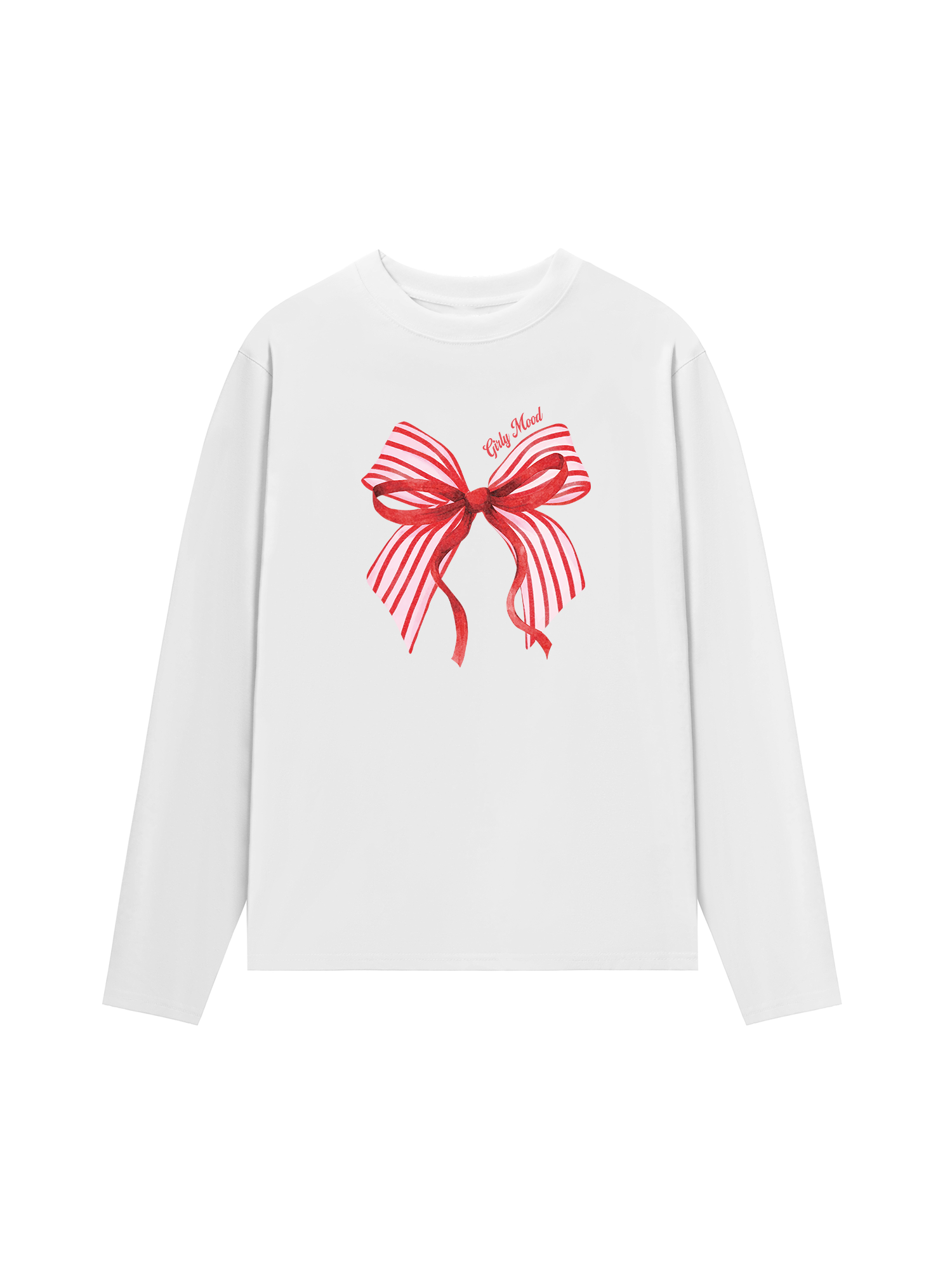 Áo Thun Dài Tay Pink Ribbon