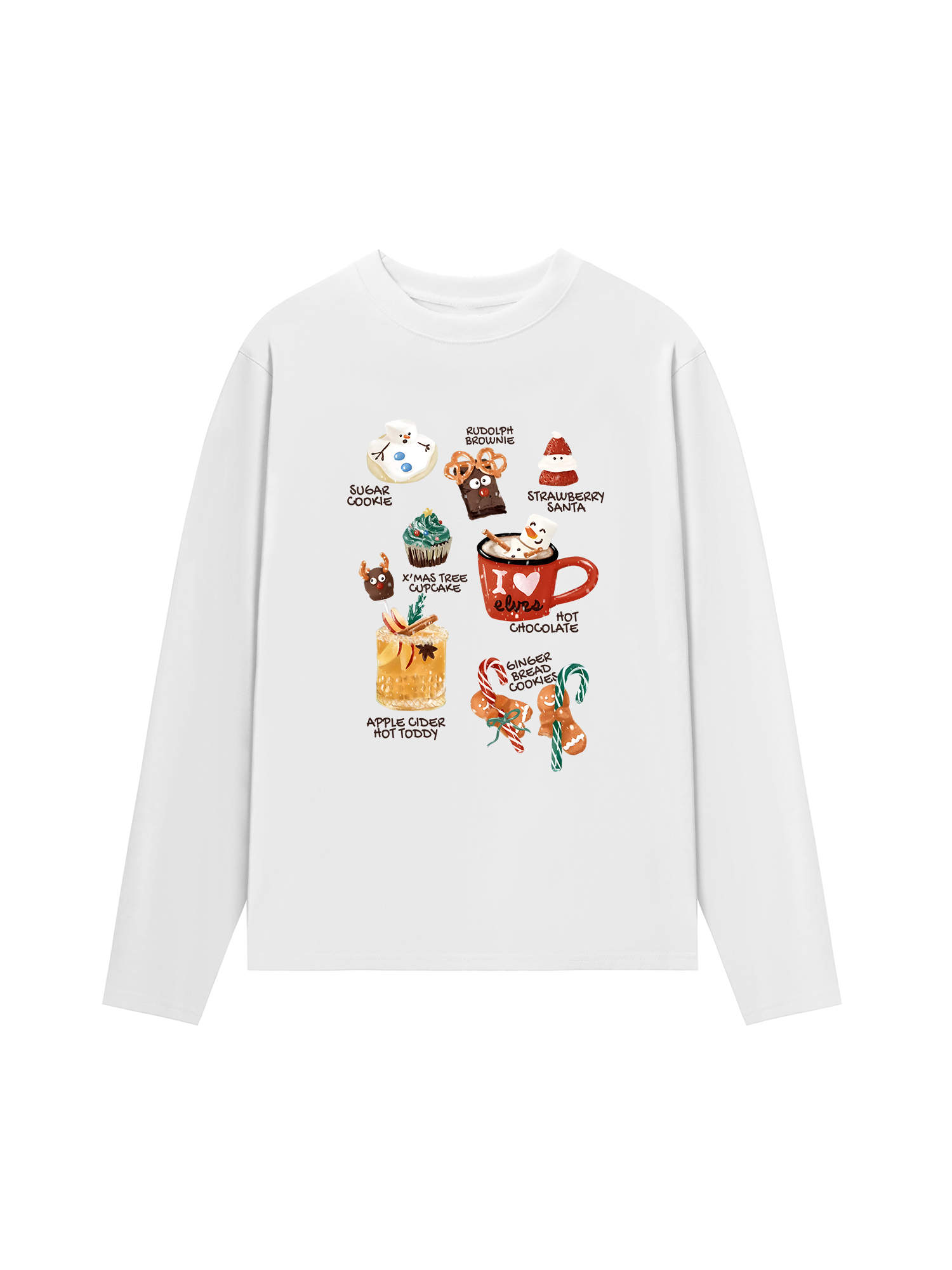 Áo Thun Dài Tay Dessert Wonderland