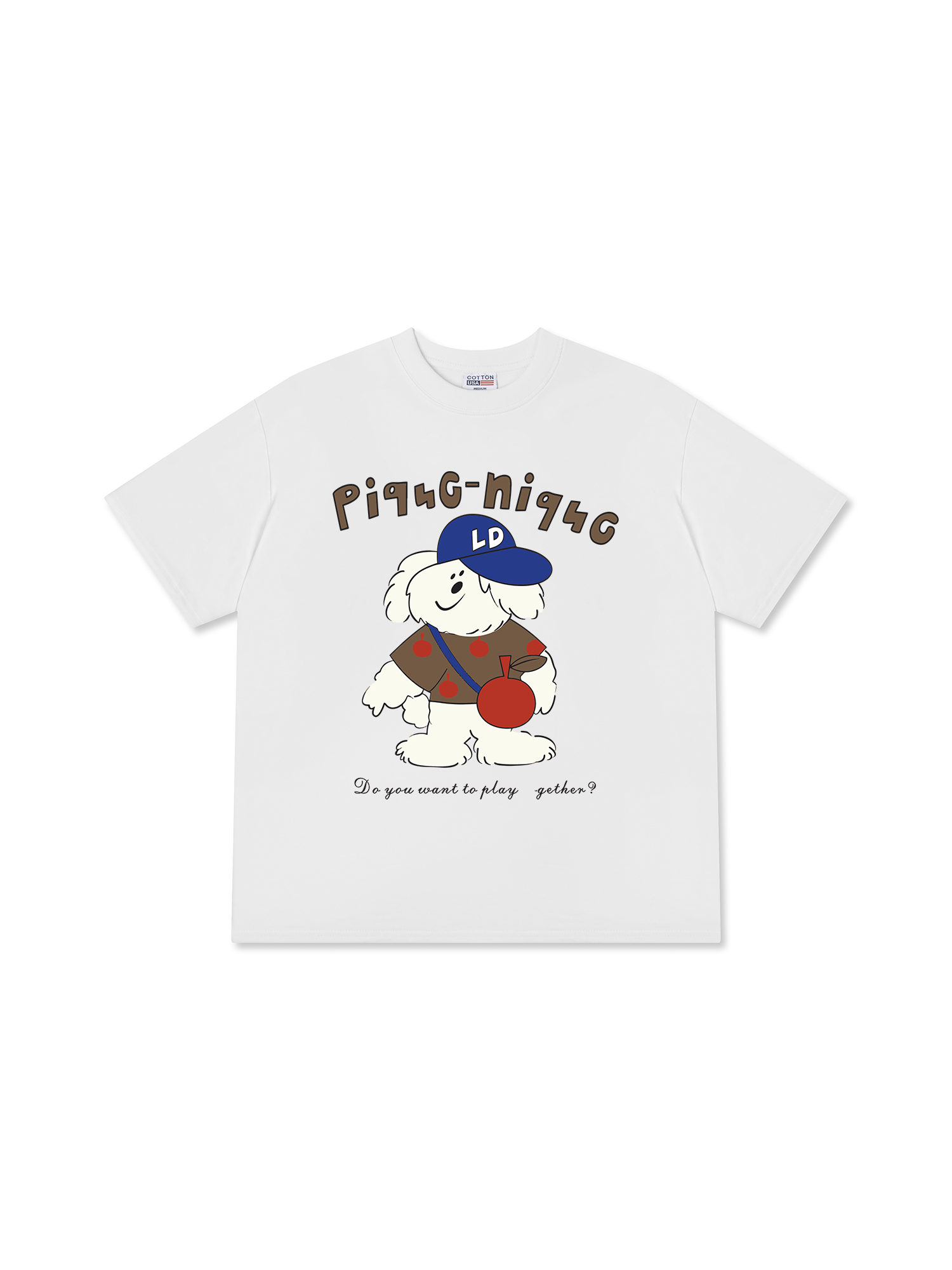 Áo Thun Relaxed Fit Soft Paw LD Puppy