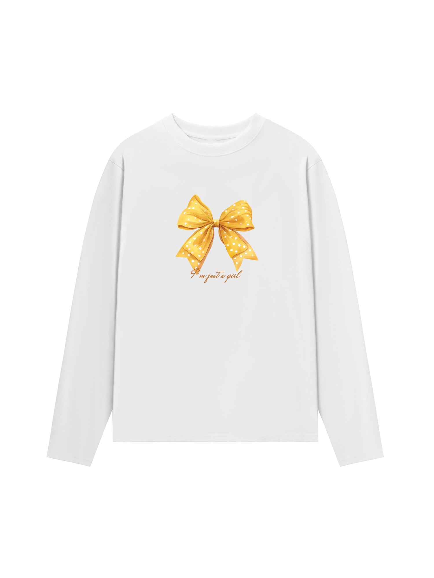 Áo Thun Dài Tay I_m just a girl