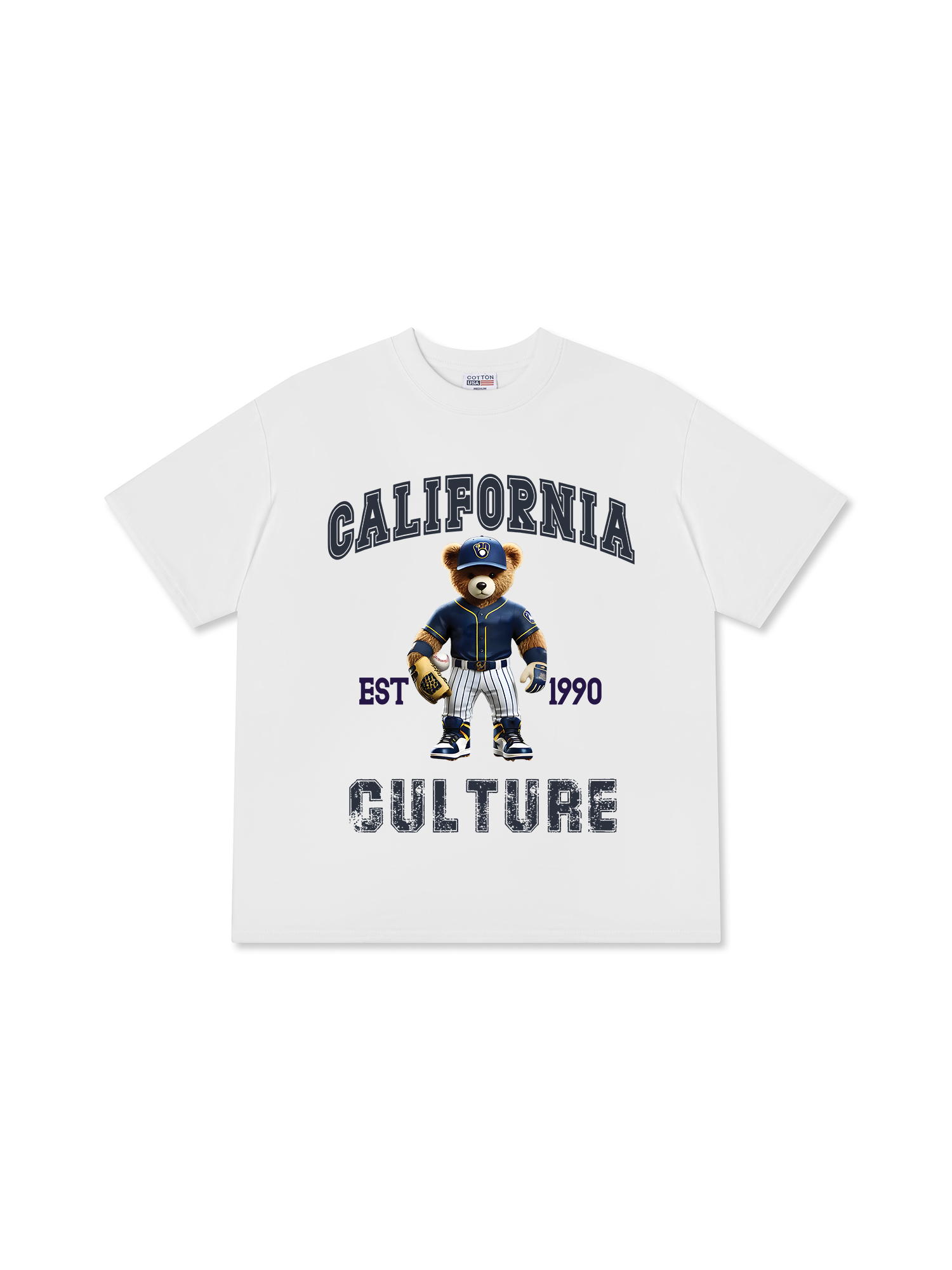 Áo Thun Relaxed Fit Baseball California Culture