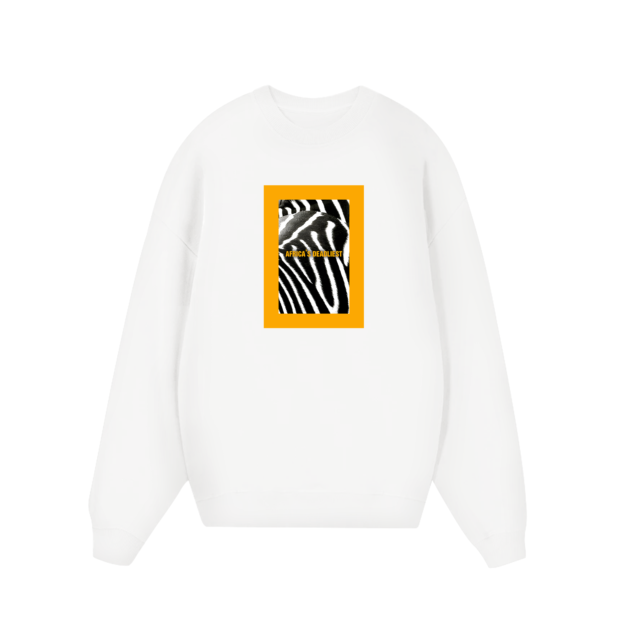 National Geographic Zebra Stripes Africa Sweater