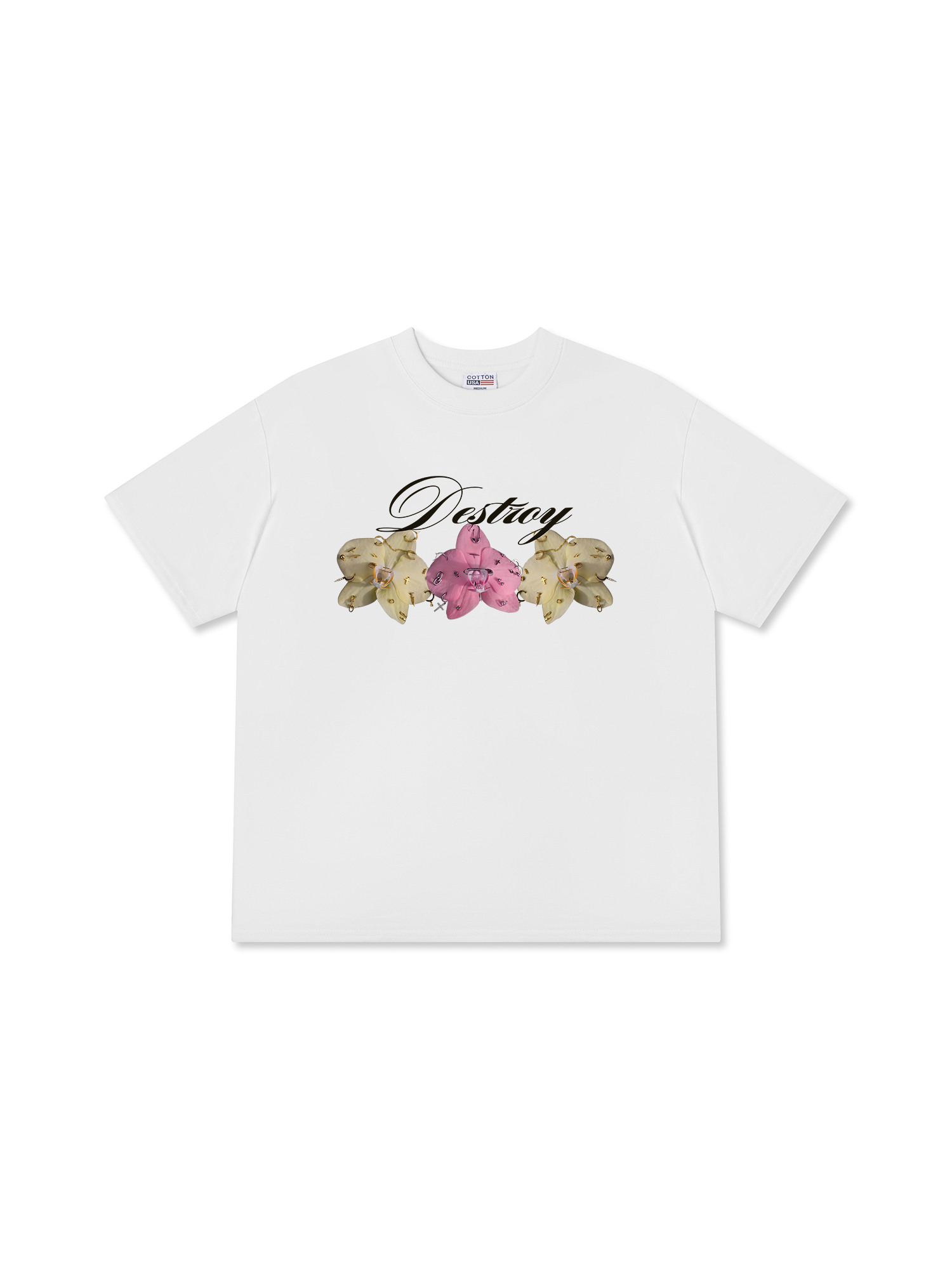 Áo Thun Relaxed Fit Bling Orchid Destroy