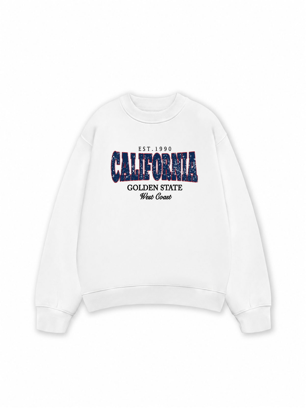 Áo Sweater Nỉ Hai Da California West Coast