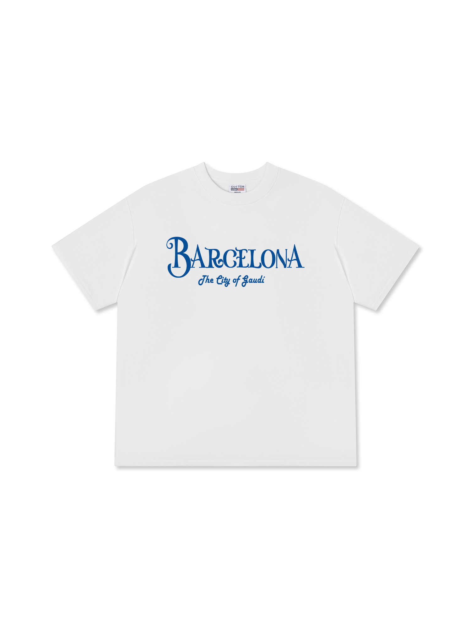 Áo Thun Relaxed Fit City Barcelona