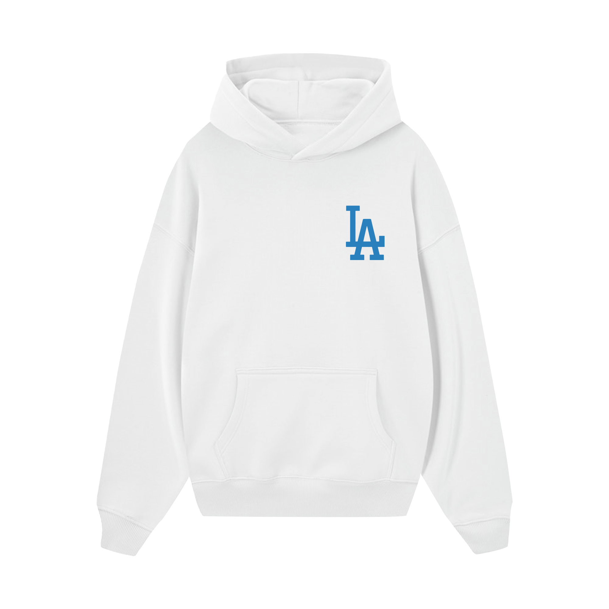 MLB Floral Blue Checkered Hoodie