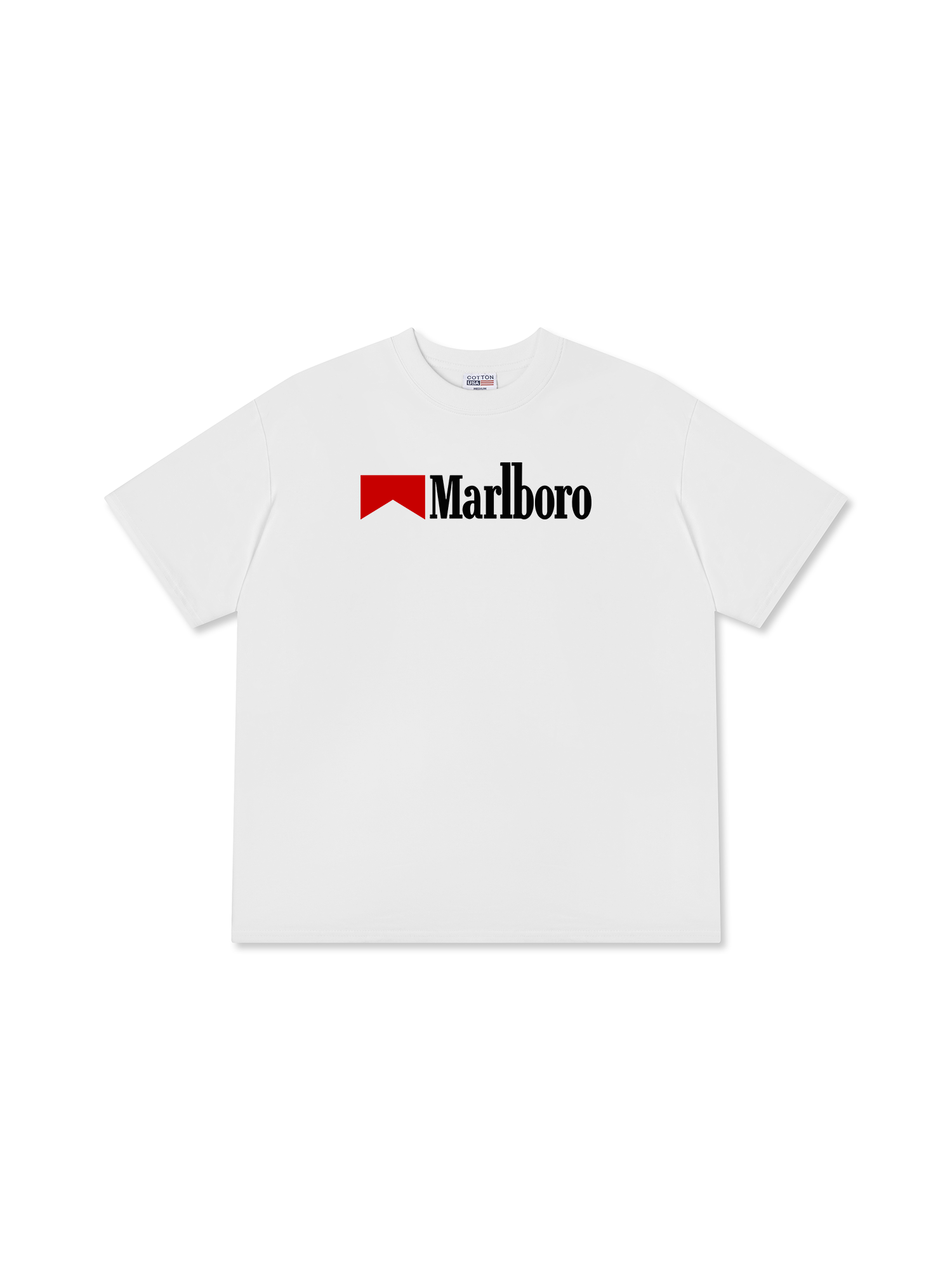 Áo Thun Relaxed Fit Marlboro Typo Logo