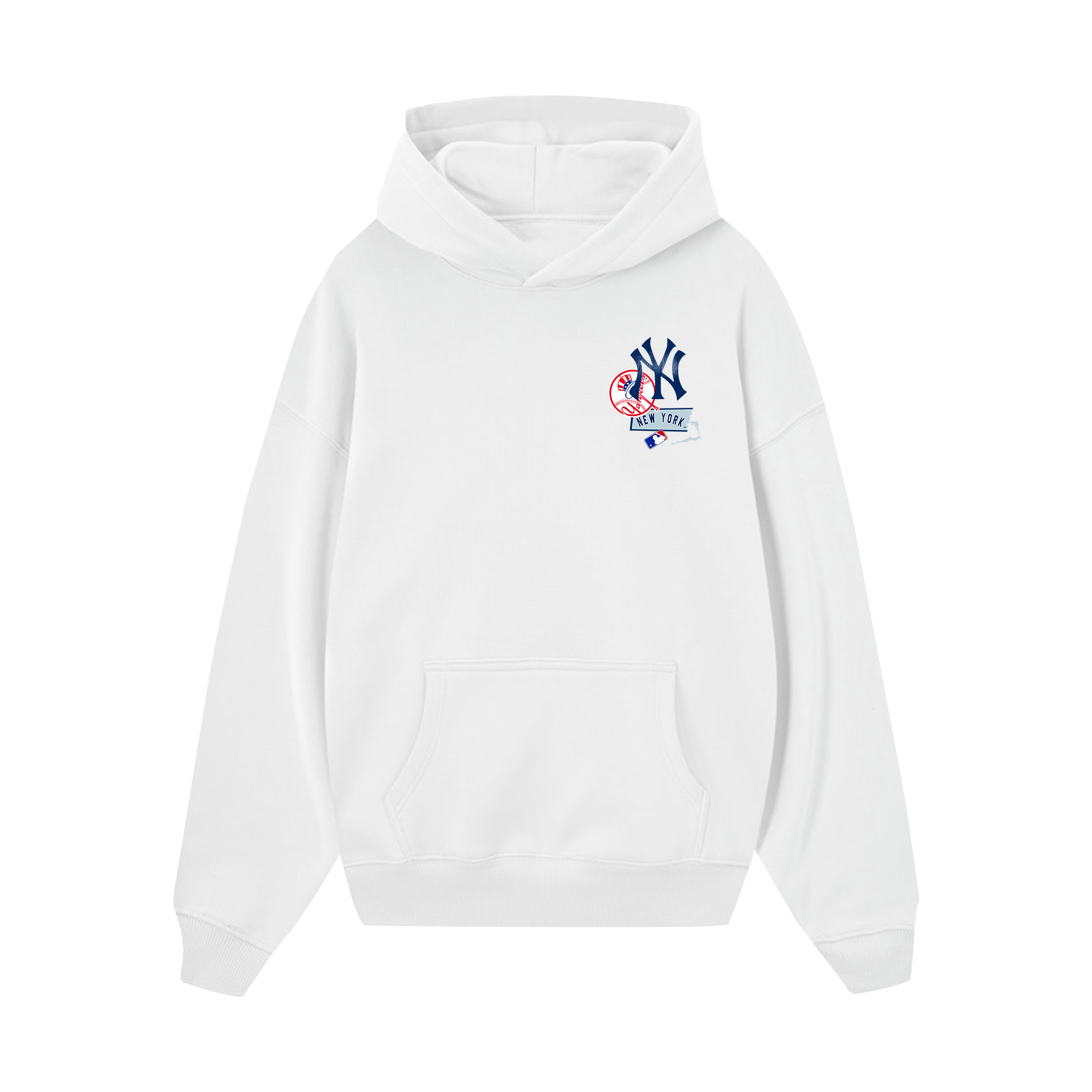 MLB New York Yankees Logos History Hoodie