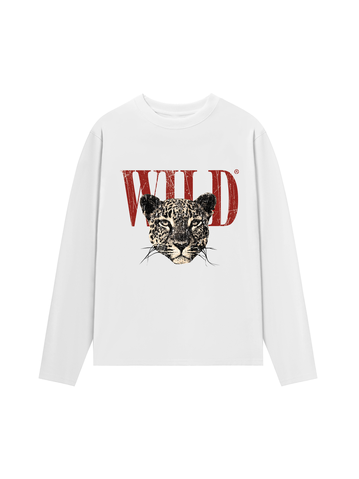 Áo Thun Dài Tay Urban Leopard Crimson Wild