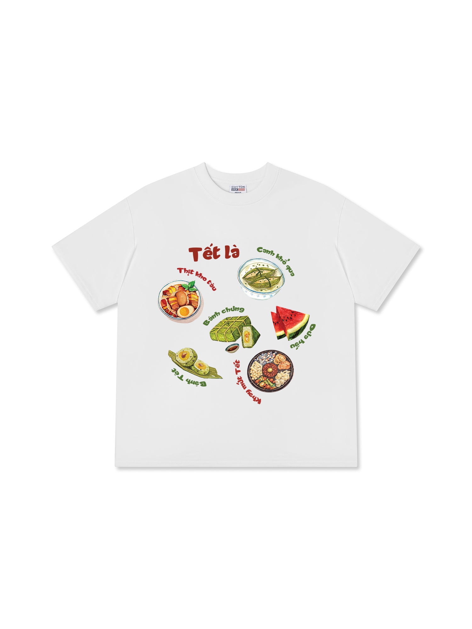 Áo Thun Relaxed Fit Tết Là 1